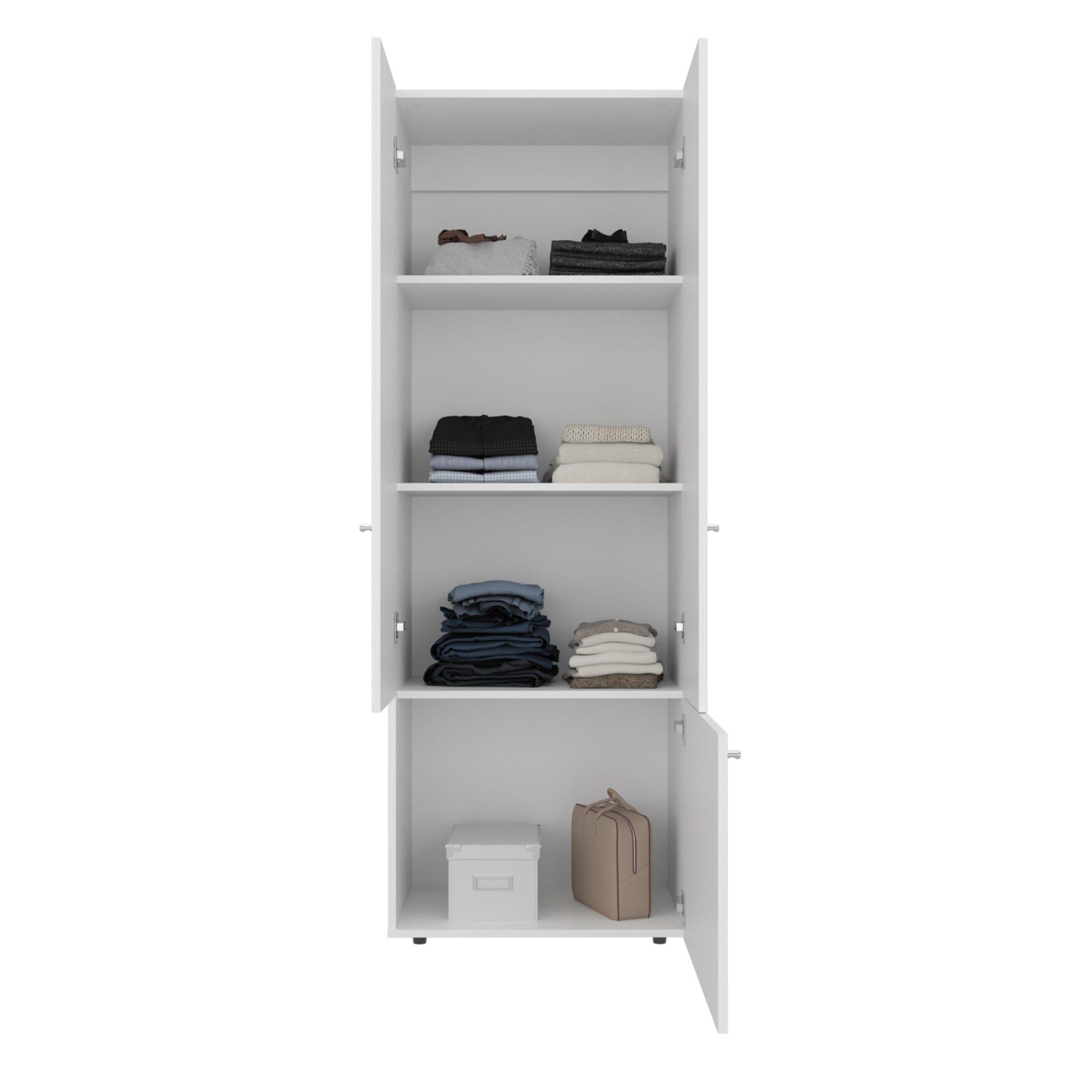 Closet 3 Puertas 170X60X40,2 Cm Blanco-2