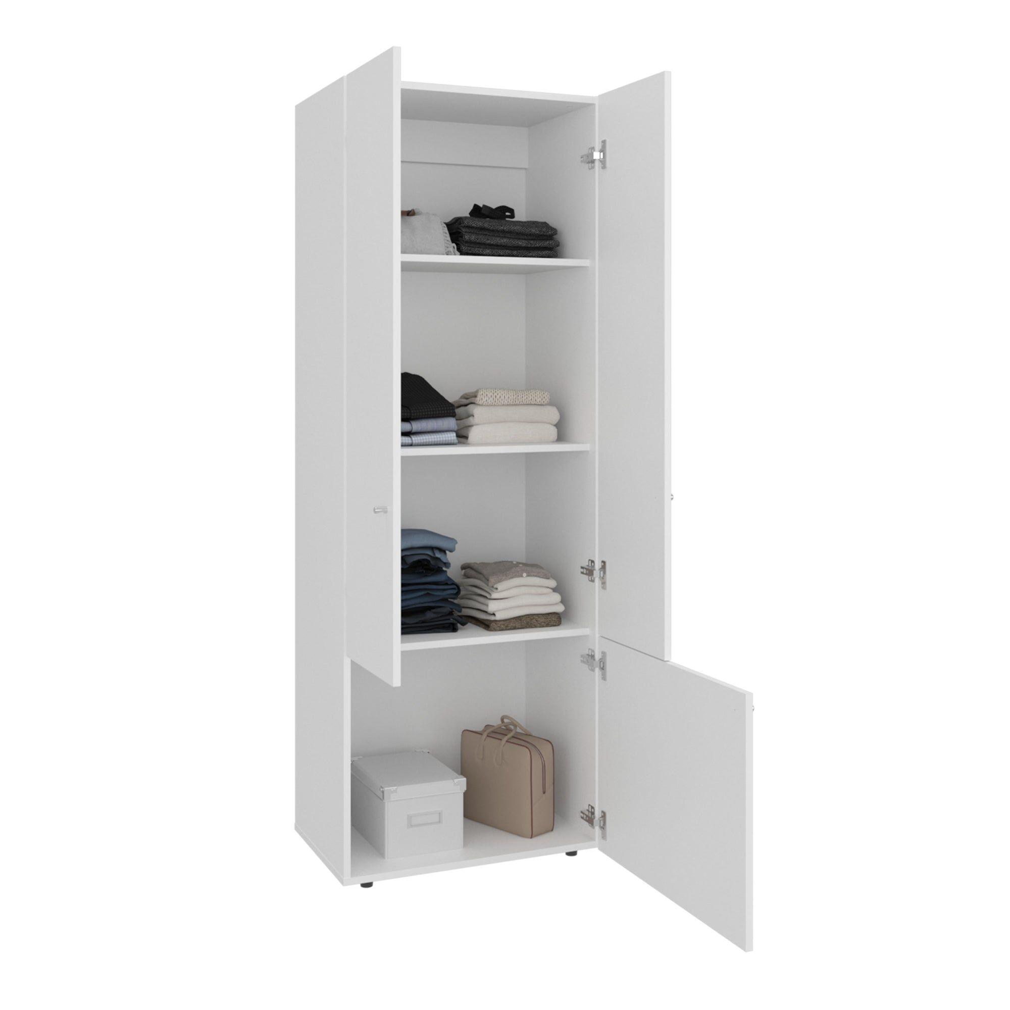 Closet 3 Puertas 170X60X40,2 Cm Blanco-3