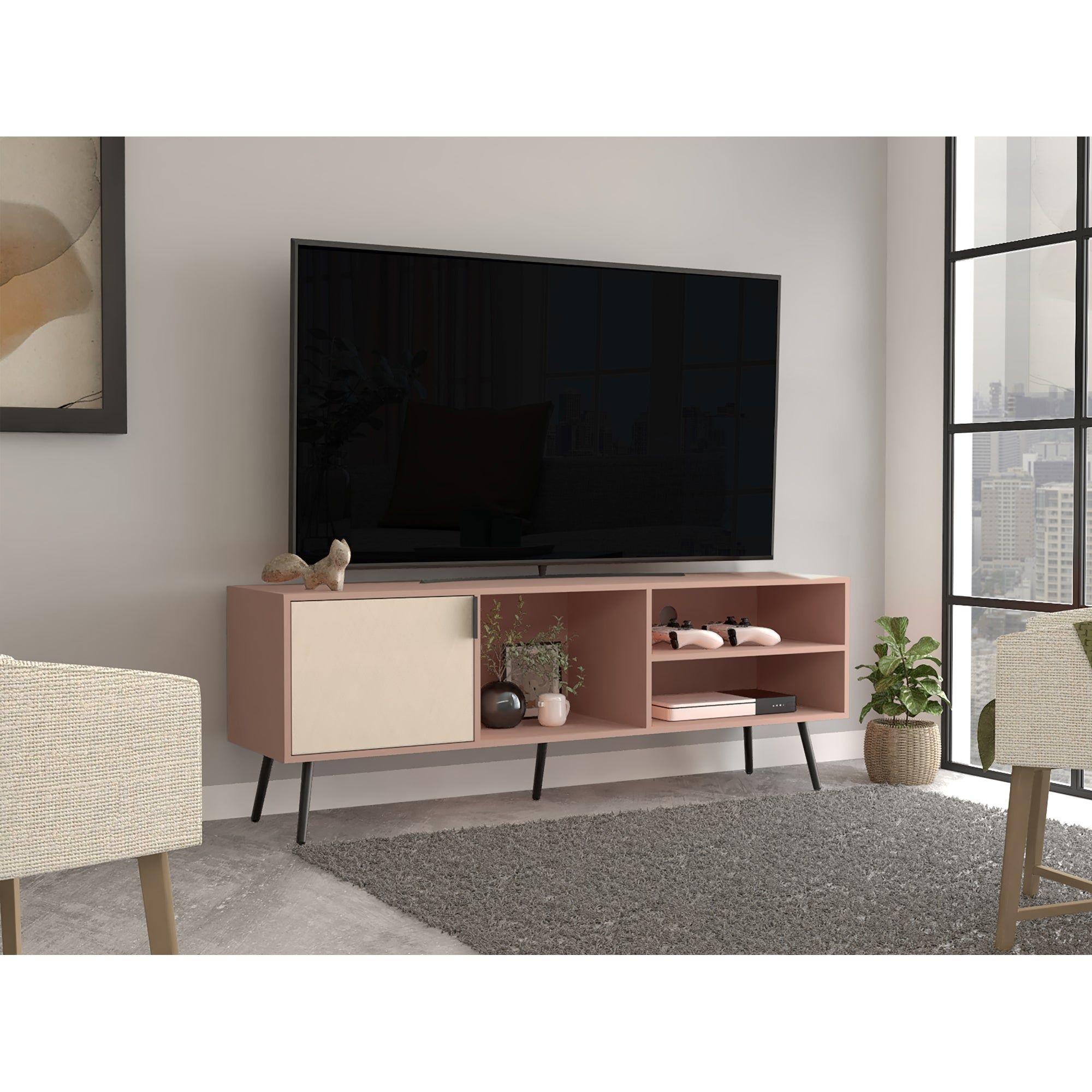 RACK TV 65" CON 1 PUERTA ABATIBLE FM-043A - ARUPO-4