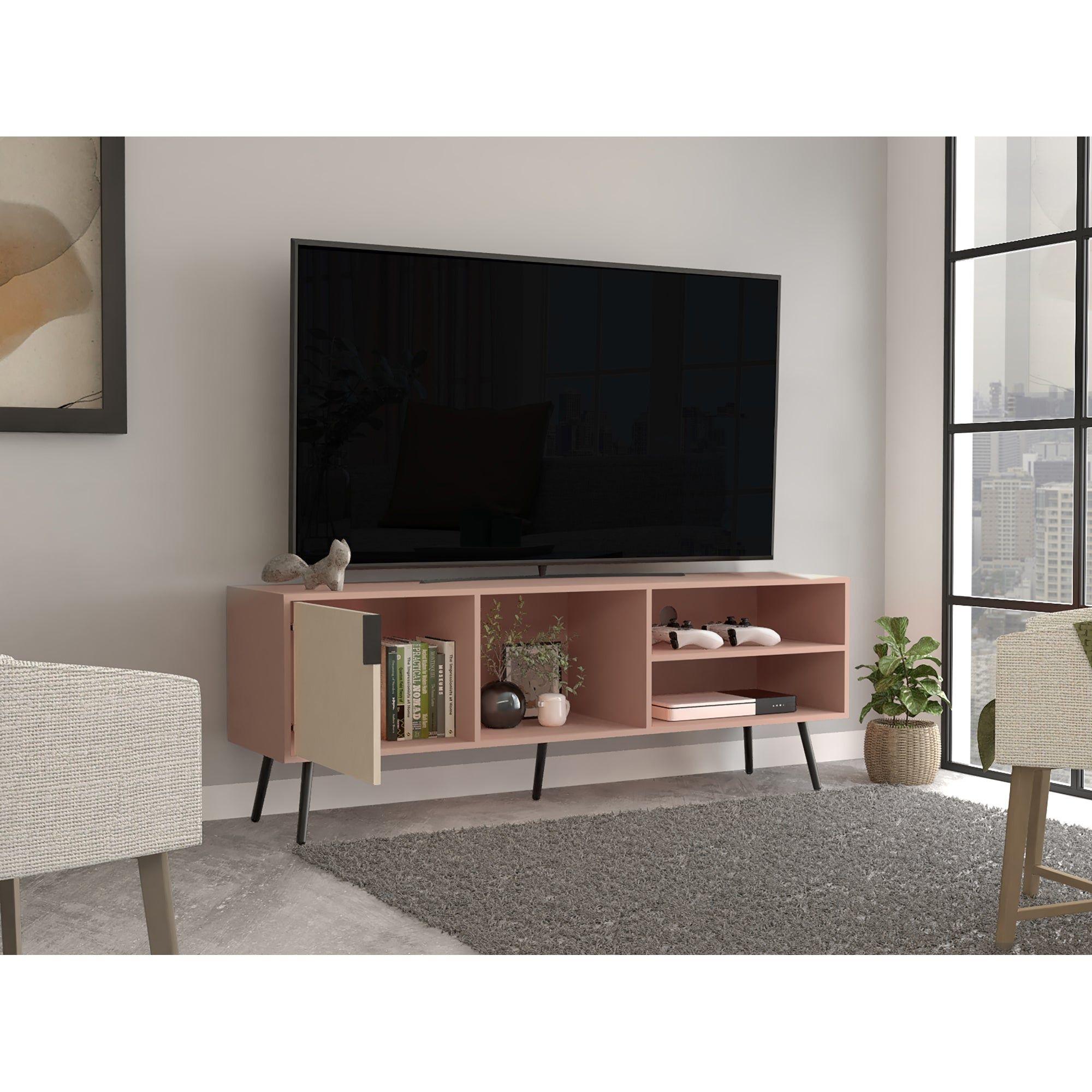 RACK TV 65" CON 1 PUERTA ABATIBLE FM-043A - ARUPO-5