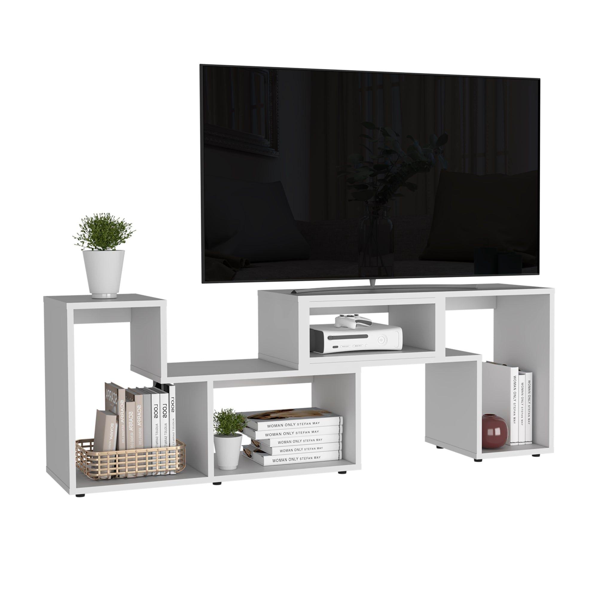 RACK TV 40" EXTENSIBLE FM-036B - BLANCO-2