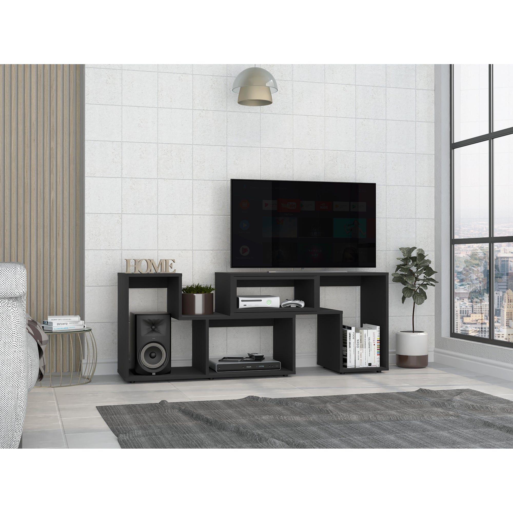 RACK TV 40" EXTENSIBLE FM-036N - NEGRO-5