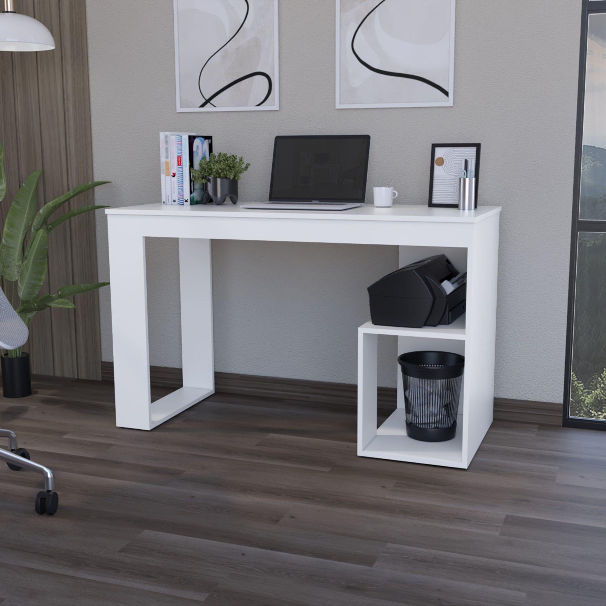 ESCRITORIO 73,5x120x50 CM FM-037B - BLANCO-3