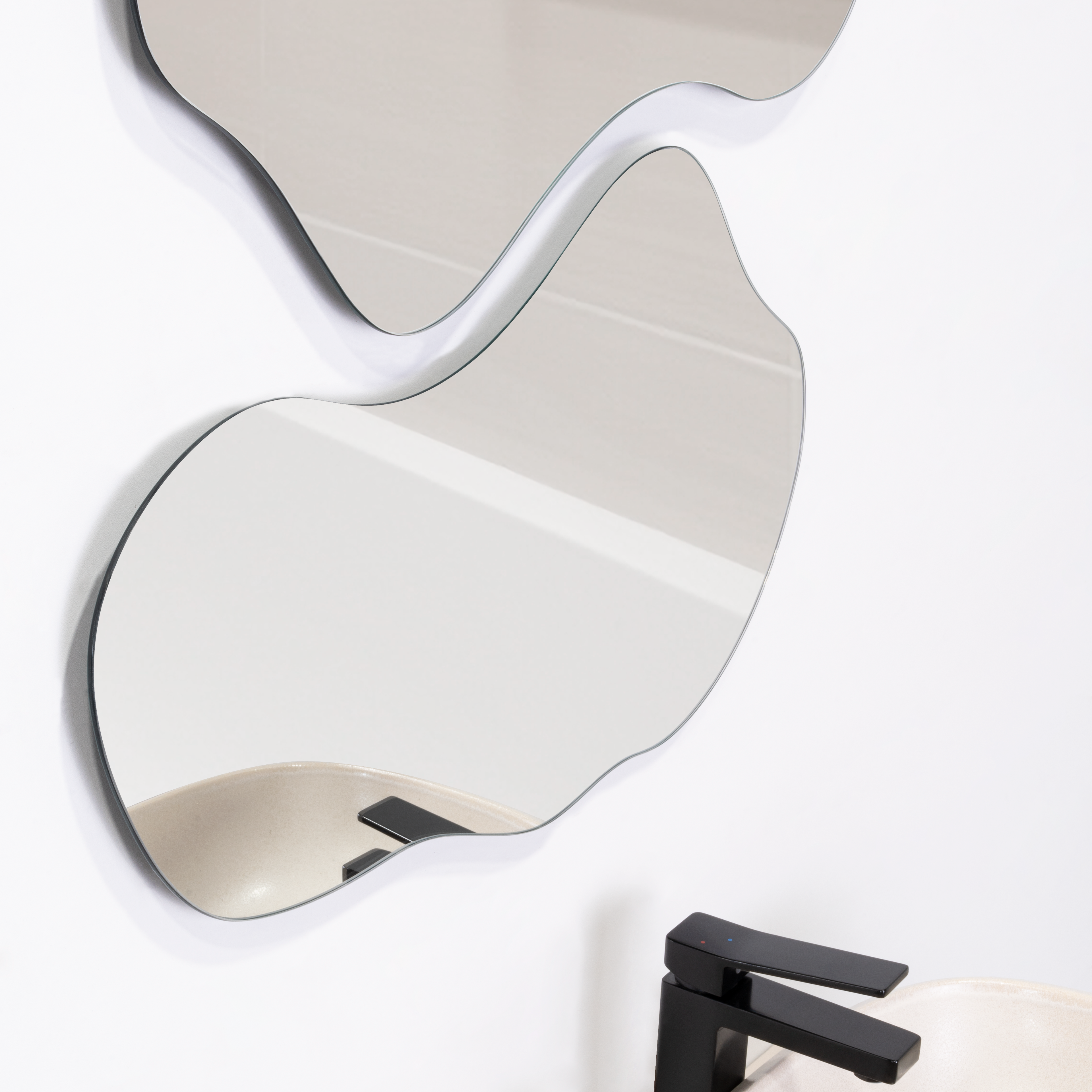 Espejo 35X60X1,9 Cm Forma Irregular-5
