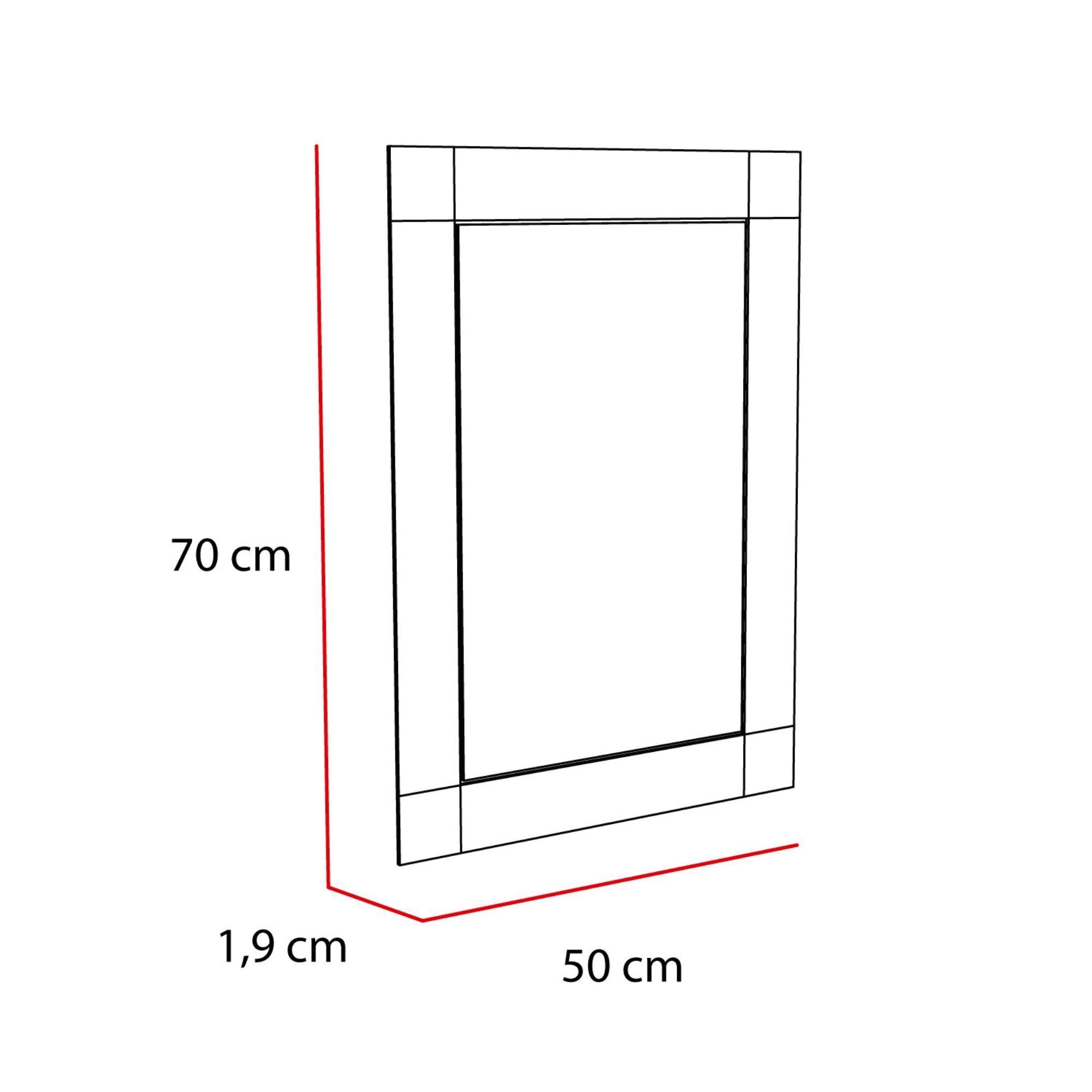 ESPEJO RECTANGULAR 50x70x1,9 CM FM-062-5