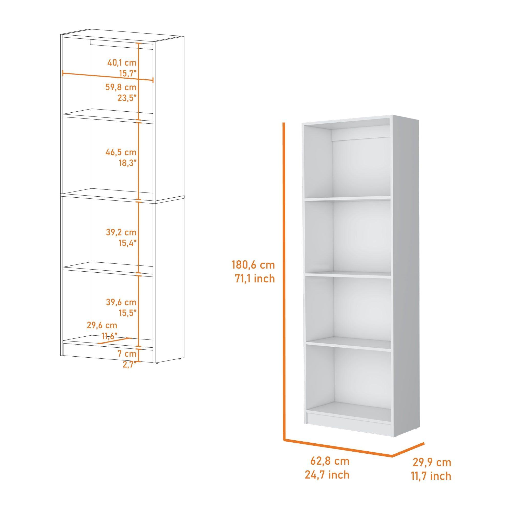 ESTANTE 4 REPISAS FM-017B BLANCO-4