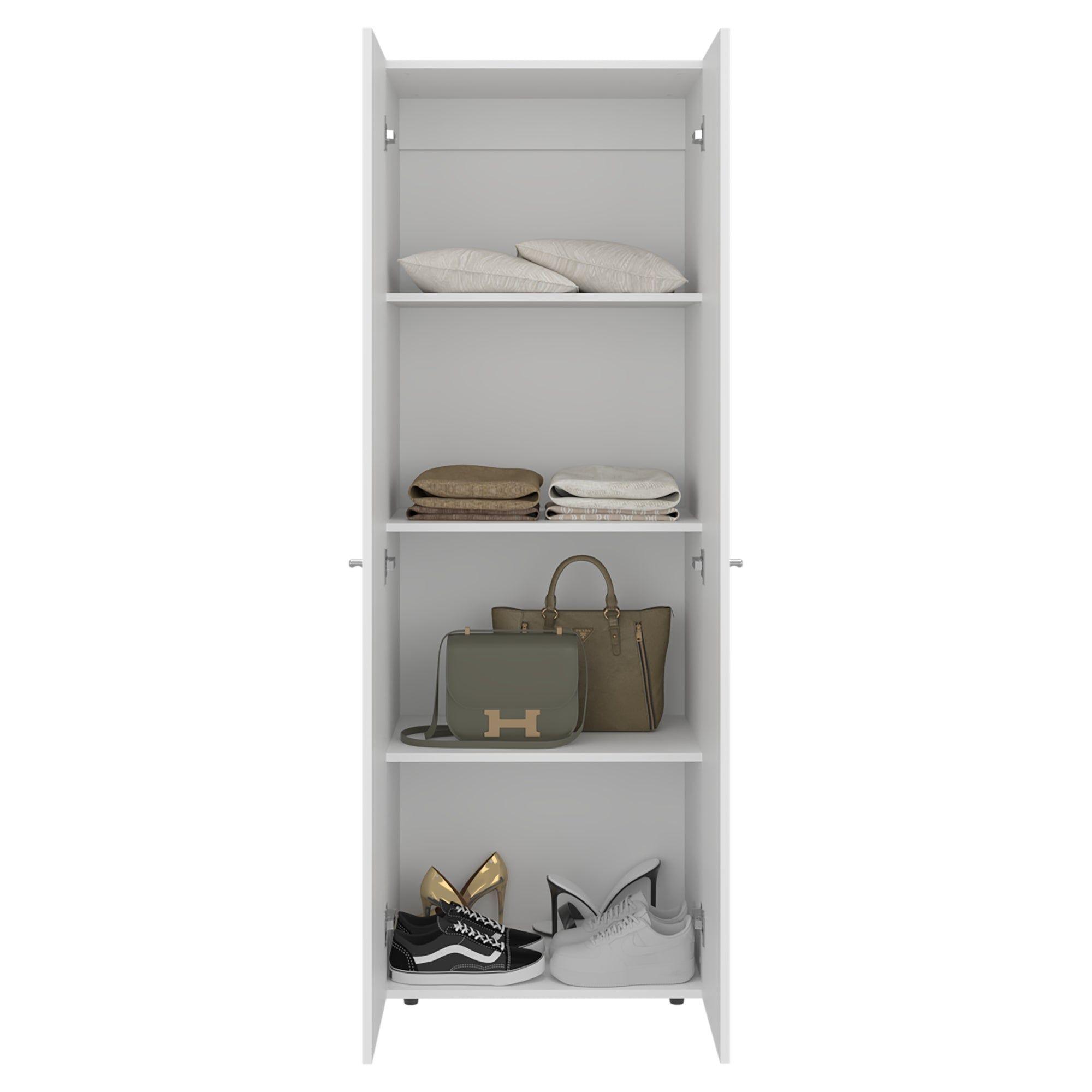 Closet 2 Puertas 170X60X40,2 Cm Blanco-2