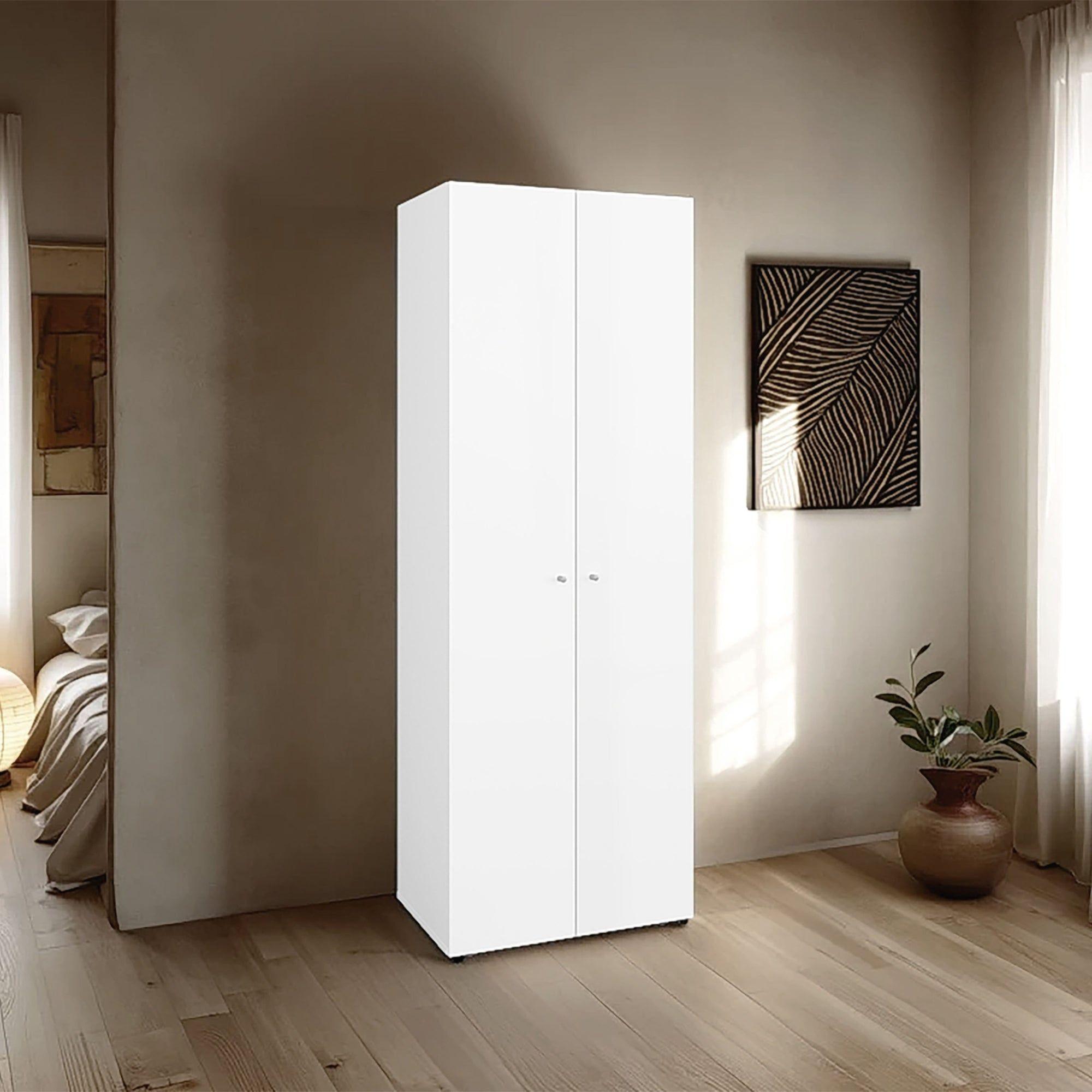 Closet 2 Puertas 170X60X40,2 Cm Blanco-3