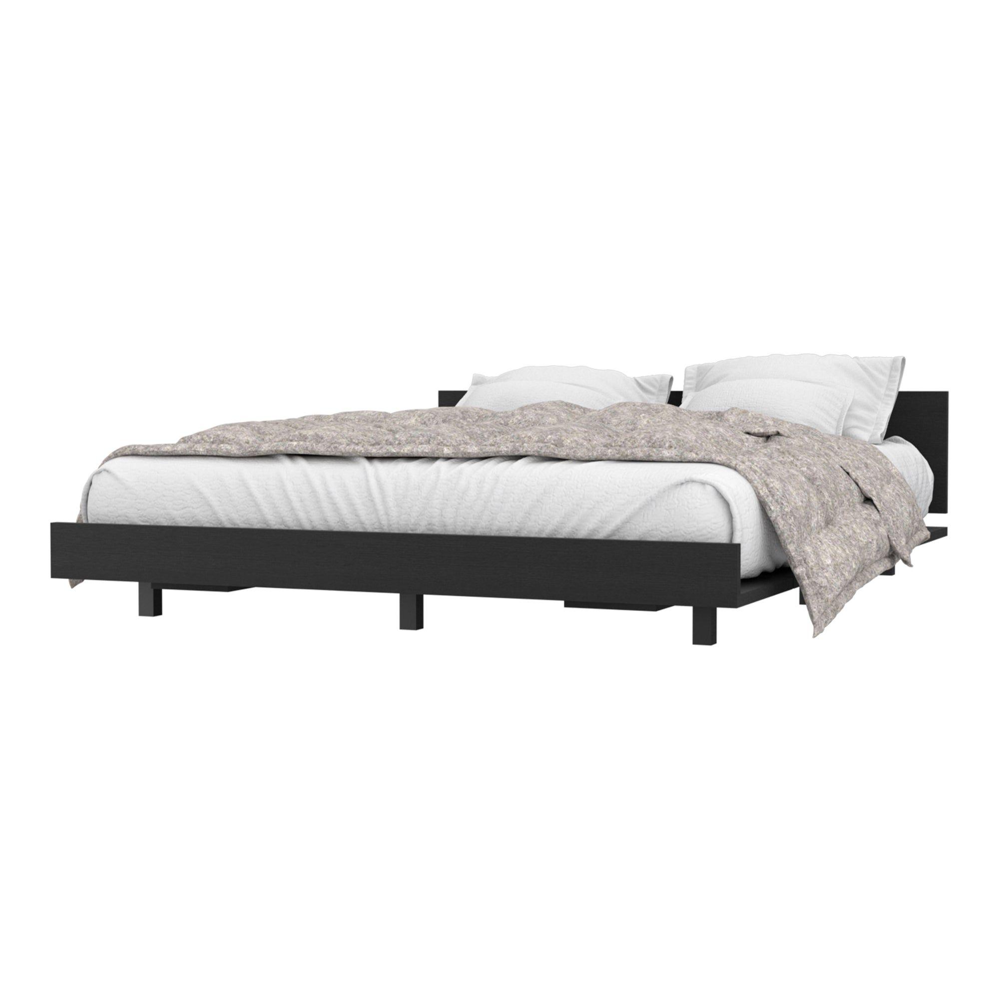 BASE DE CAMA 2 PLAZAS FM-001N - NEGRO-2