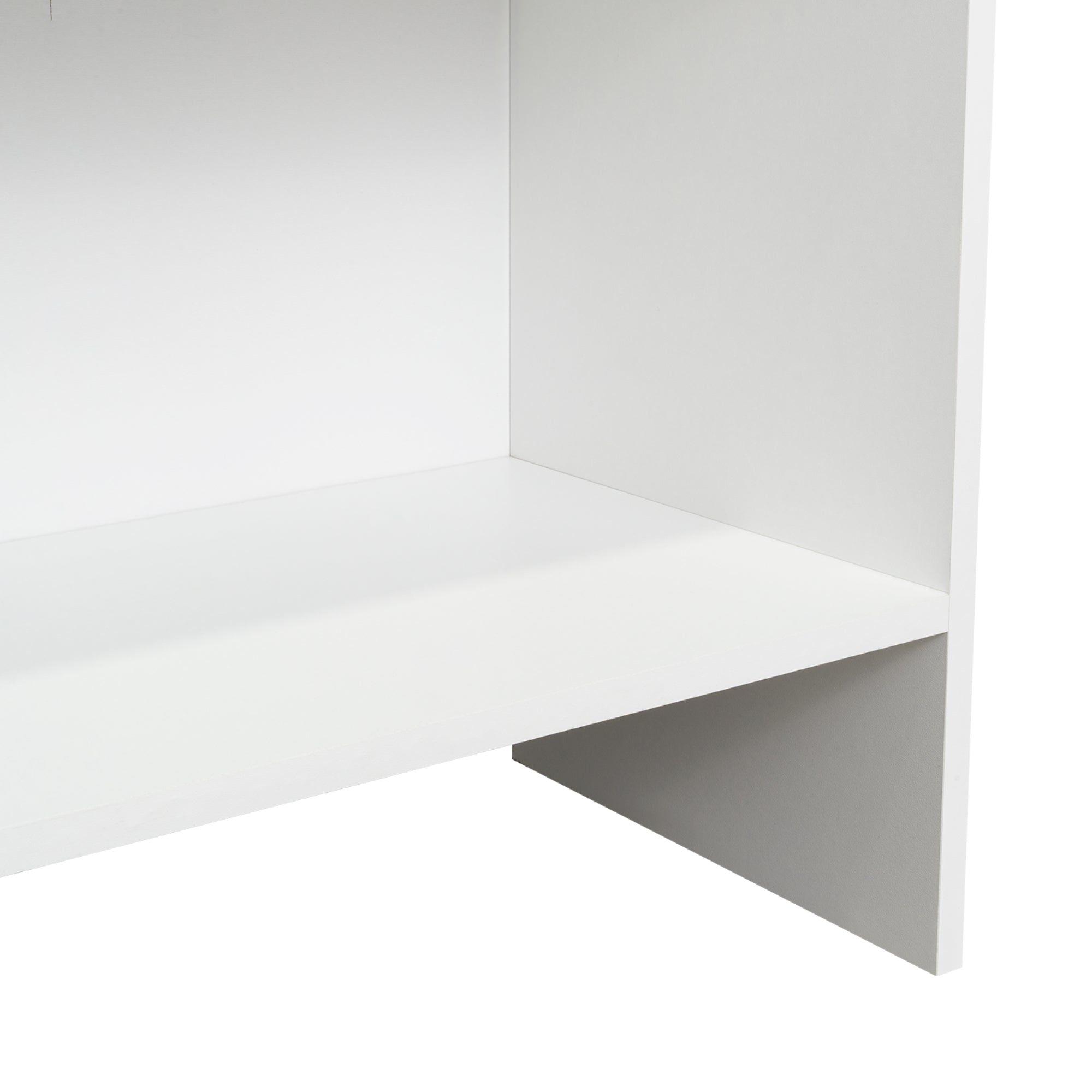 Librero Bajo Fm 2 Repisas 80X50X30,3 Cm Blanco-5