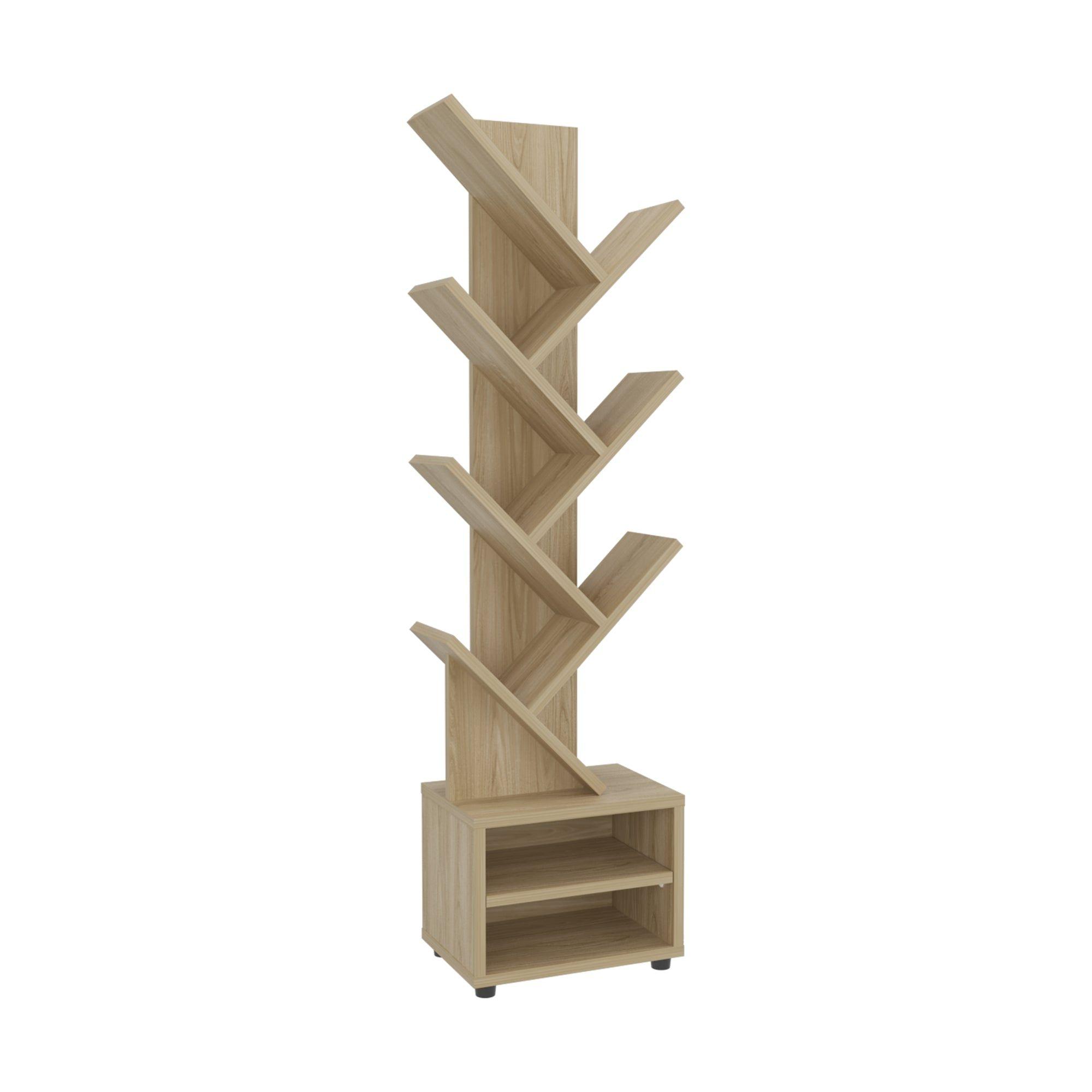 Librero 116,1X30,5X21 Cm Café Claro-0