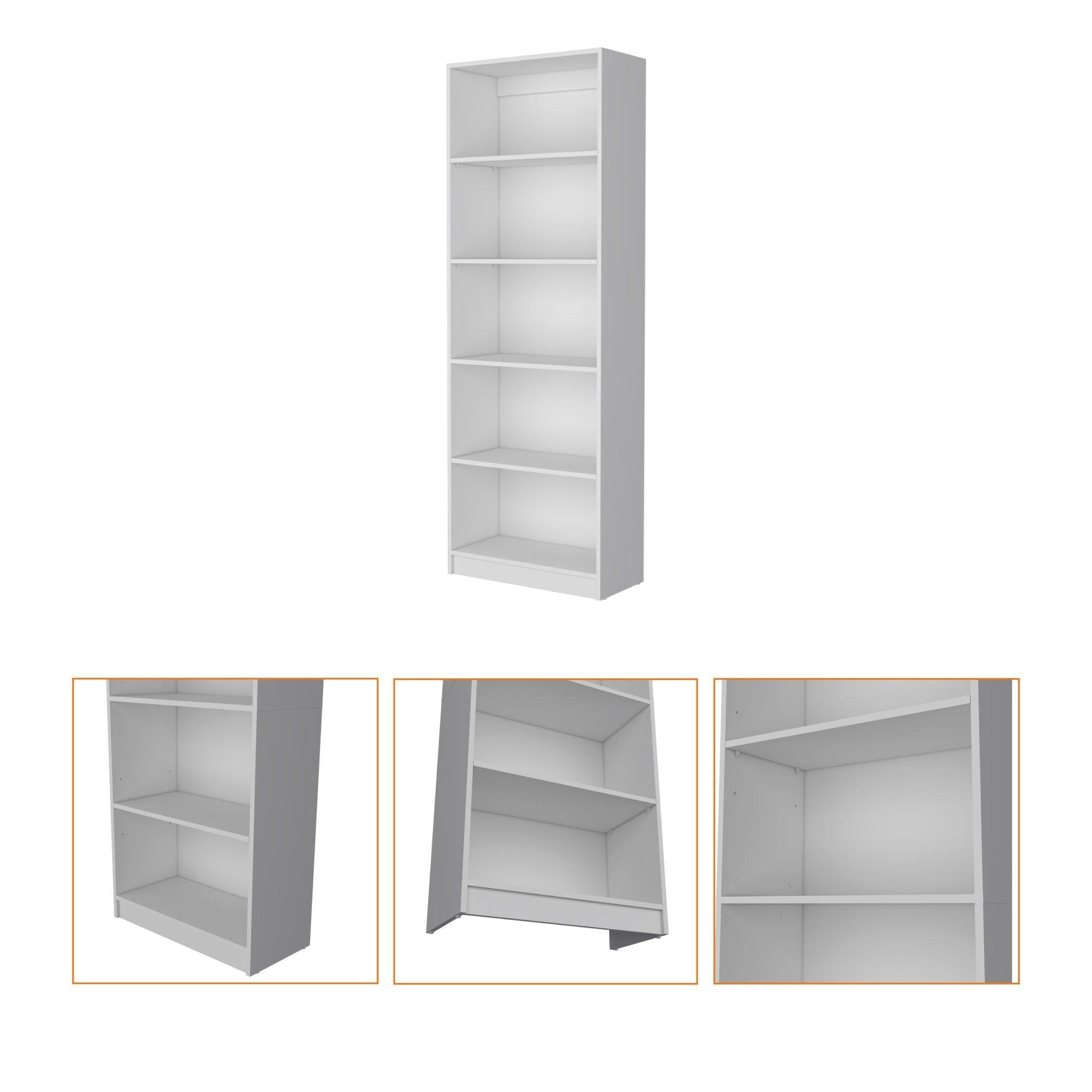 ESTANTE 4 REPISAS FM-019B BLANCO-2