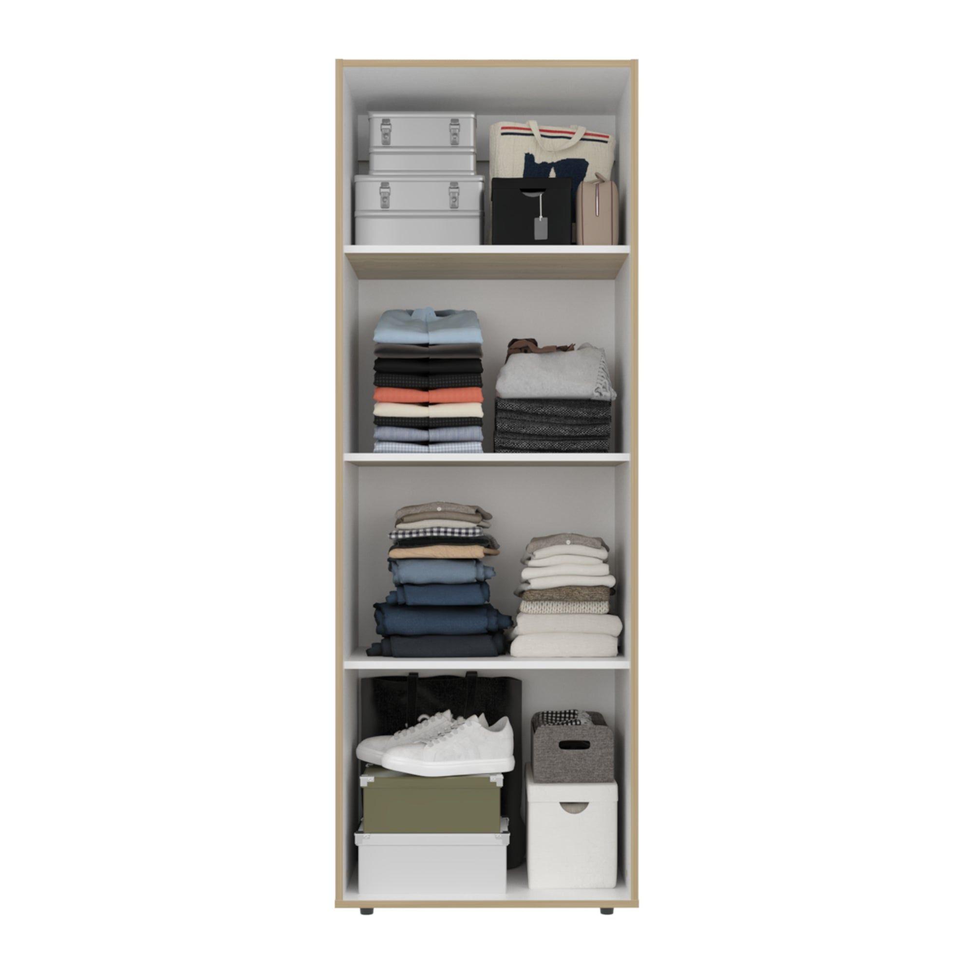 Closet 3 Puertas 170X60X40,2 Cm Cafe Claro-8