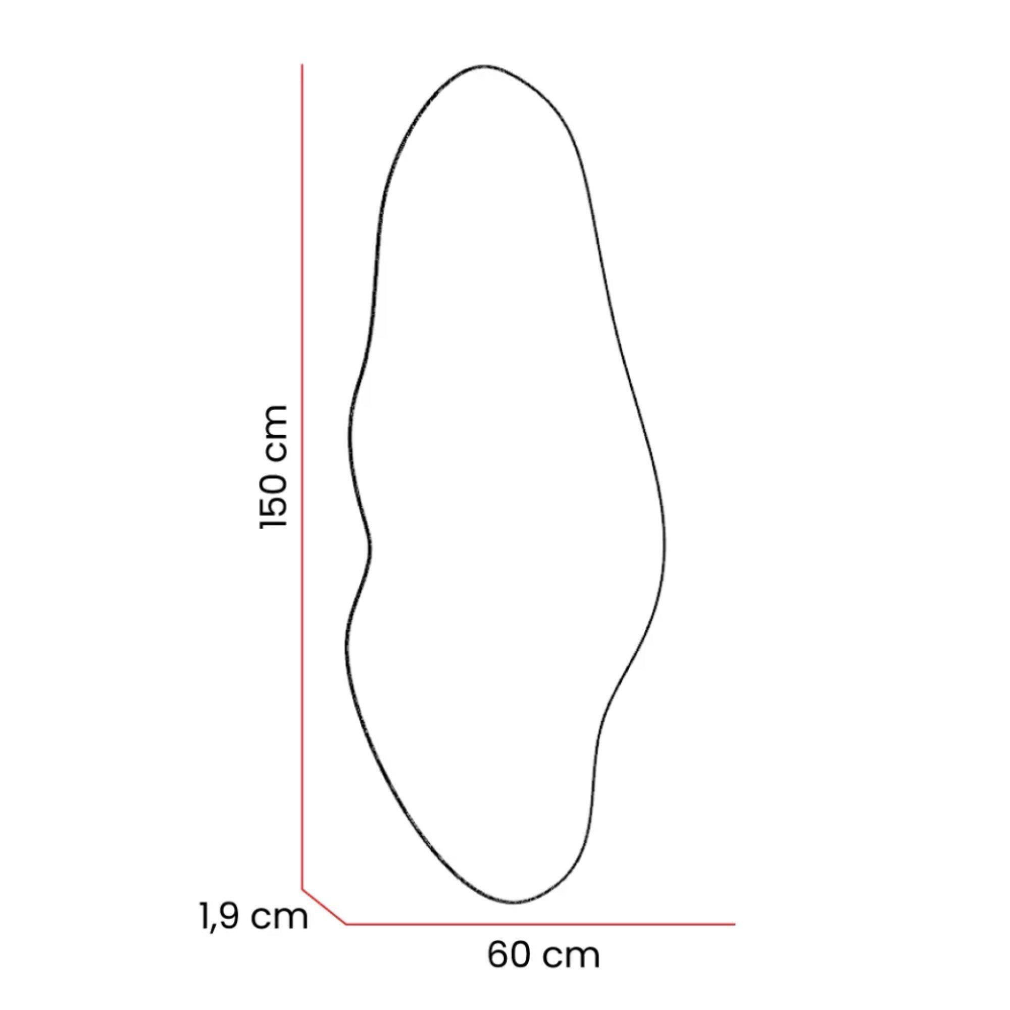 Espejo Con Forma Irregular 150X65X1,9 Cm Fm-020-5