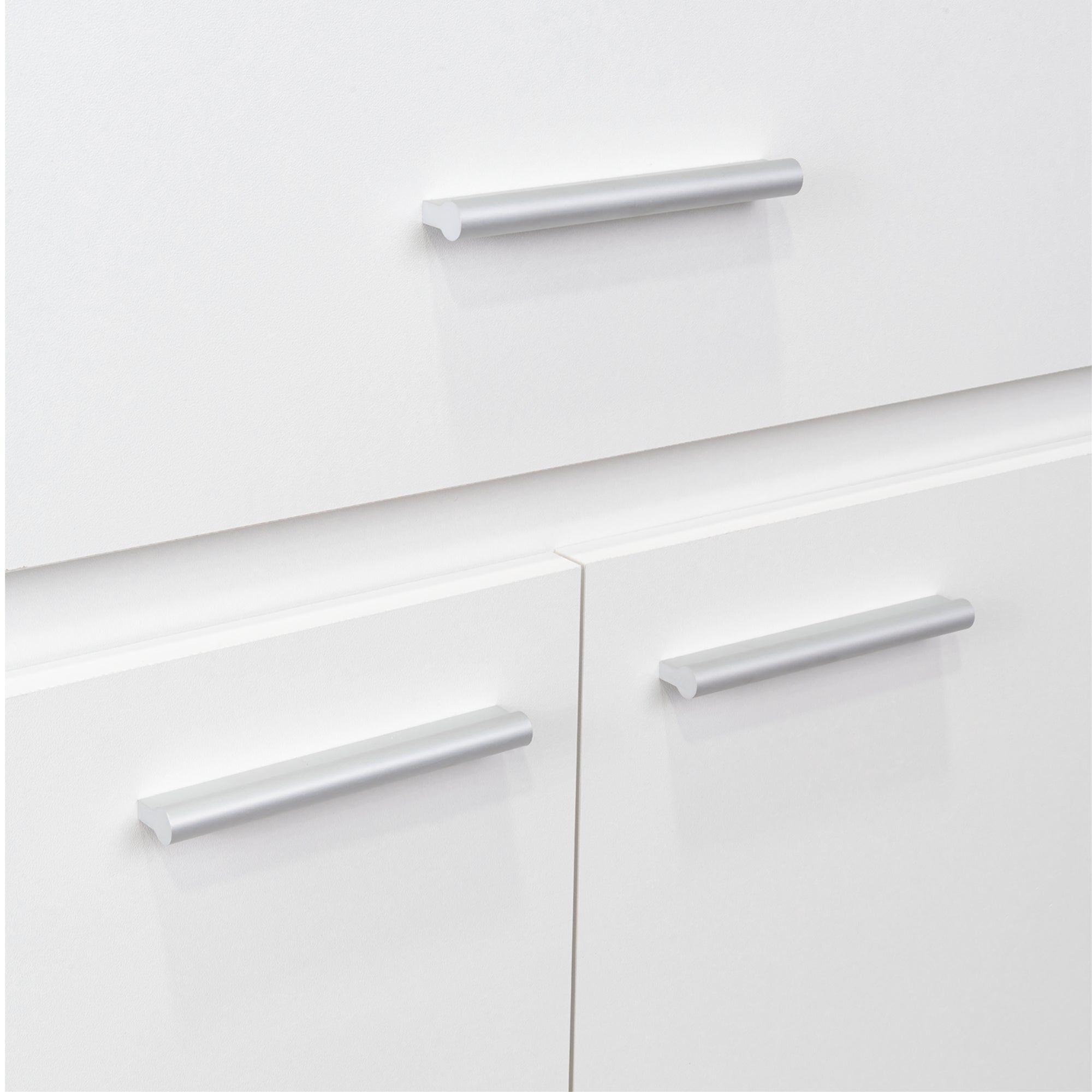 Mueble Microondas Fm 4 Puertas 196X62X39,5 Cm Blanco-4