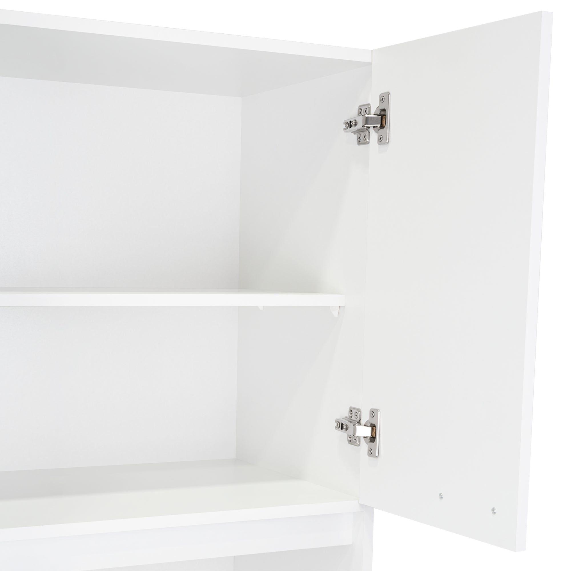 Mueble Microondas Fm 4 Puertas 196X62X39,5 Cm Blanco-6