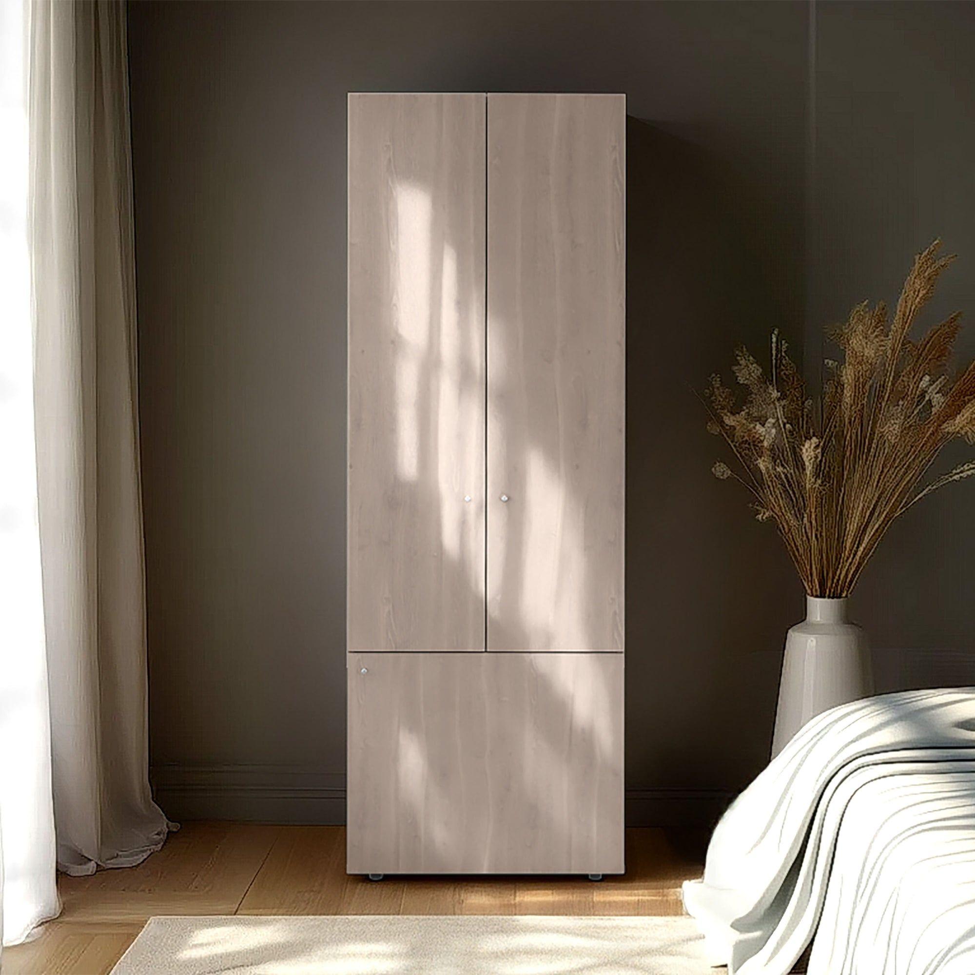Closet 3 Puertas 170X60X40,2 Cm Beige-4
