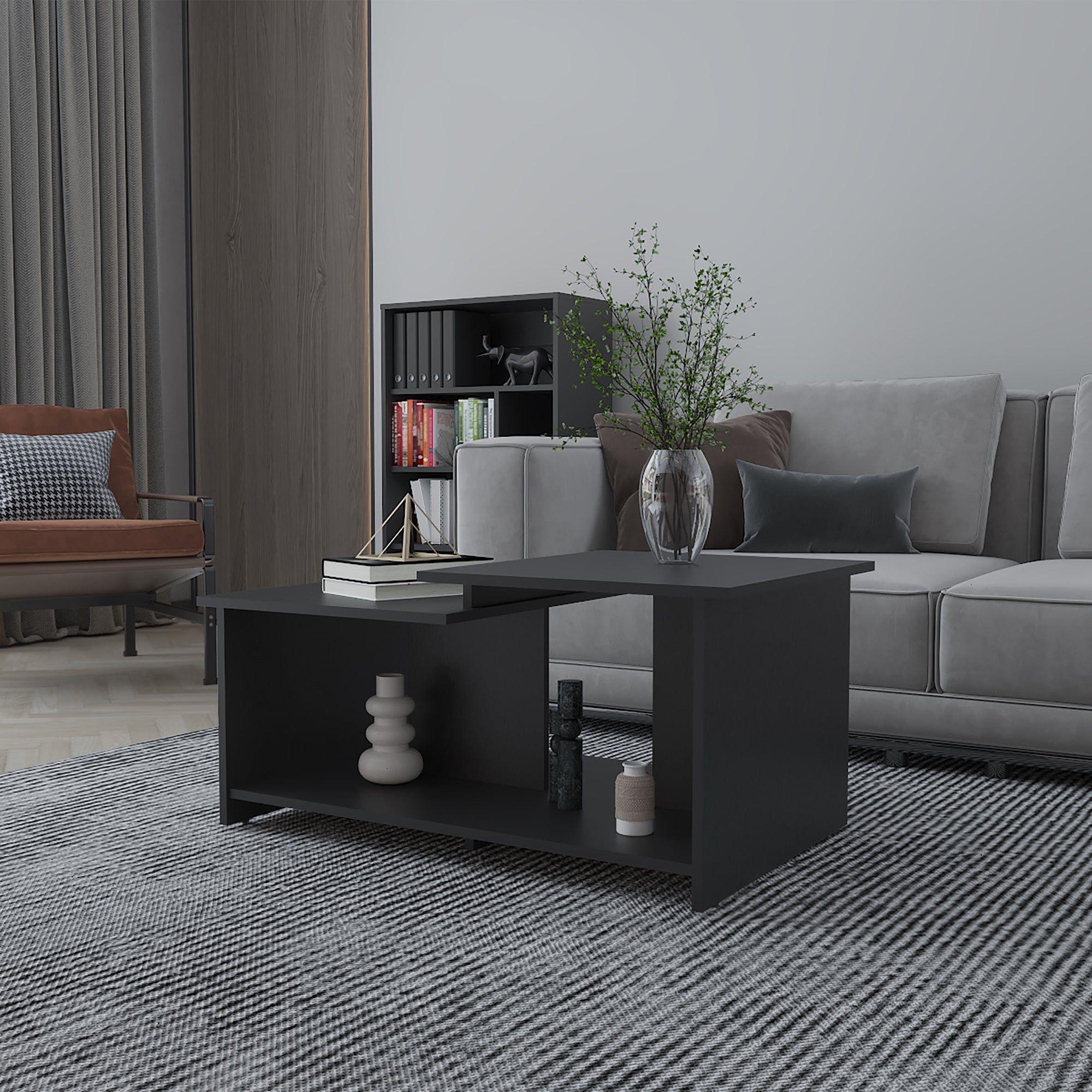 MESA DE CENTRO RECTANGULAR FM-016N - NEGRO-3
