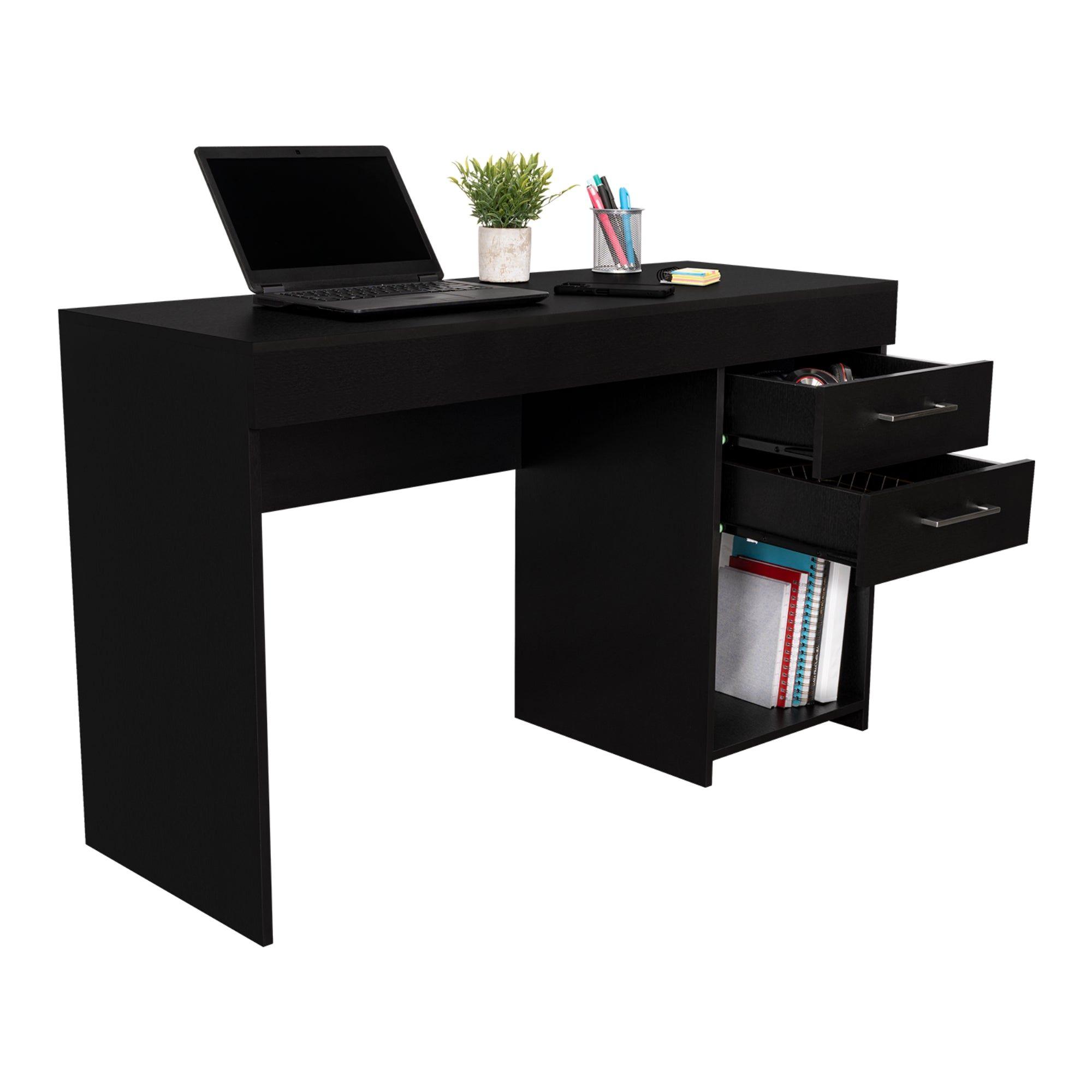 ESCRITORIO 2 CAJONES FM-060B - BLANCO-3