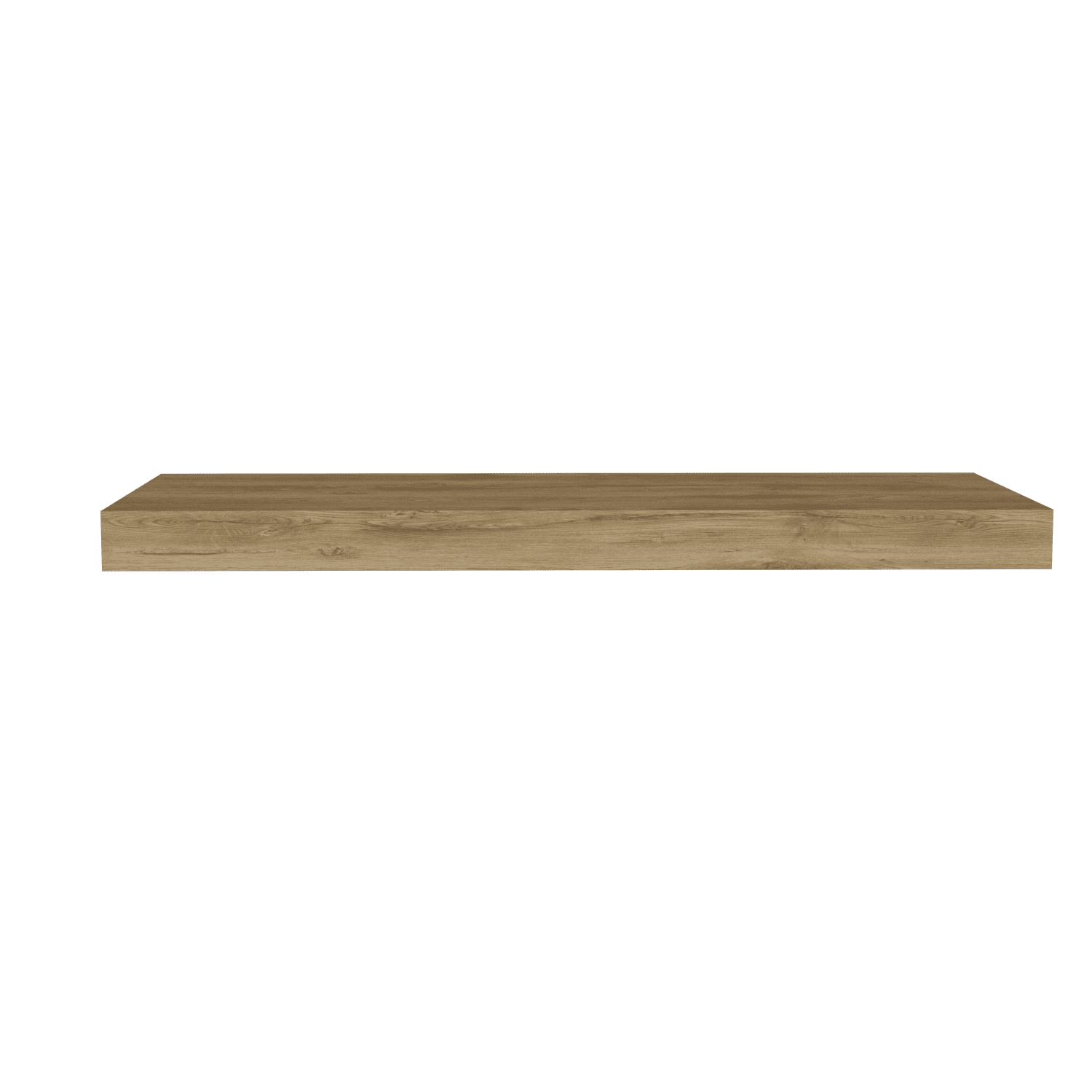 REPISA FLOTANTE 80x25x3,8 CM FM-041C X1 UNIDAD - CAFÉ CLARO-2
