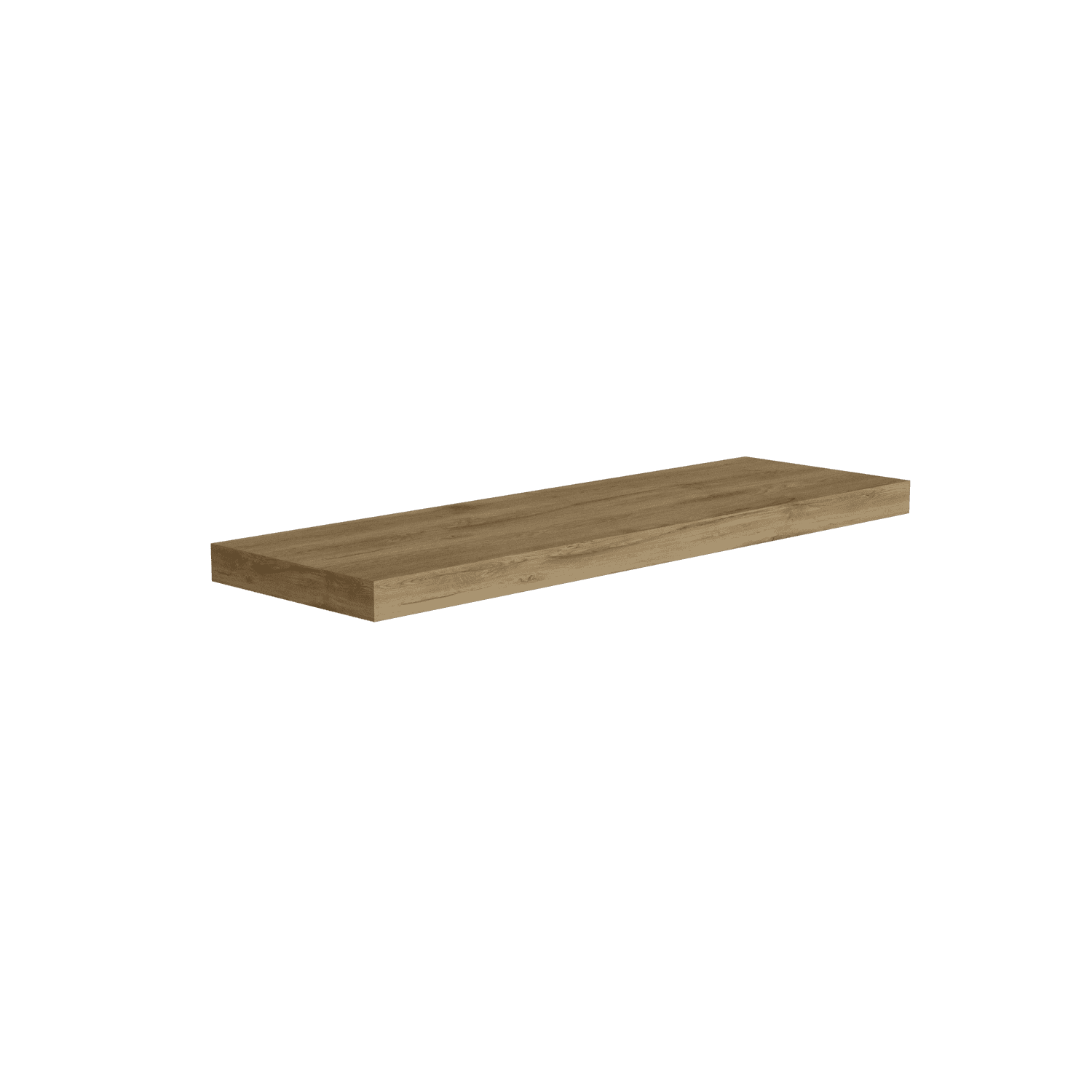 REPISA FLOTANTE 80x25x3,8 CM FM-041C X1 UNIDAD - CAFÉ CLARO-3