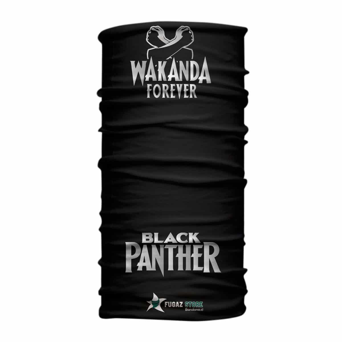 Bandana, Fugaz Store, Negro, Pantera Negra-2
