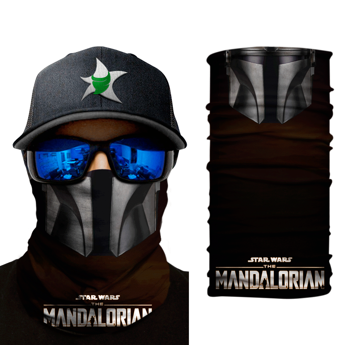 Bandana, Fugaz Store, Negro, Mandalorian-2