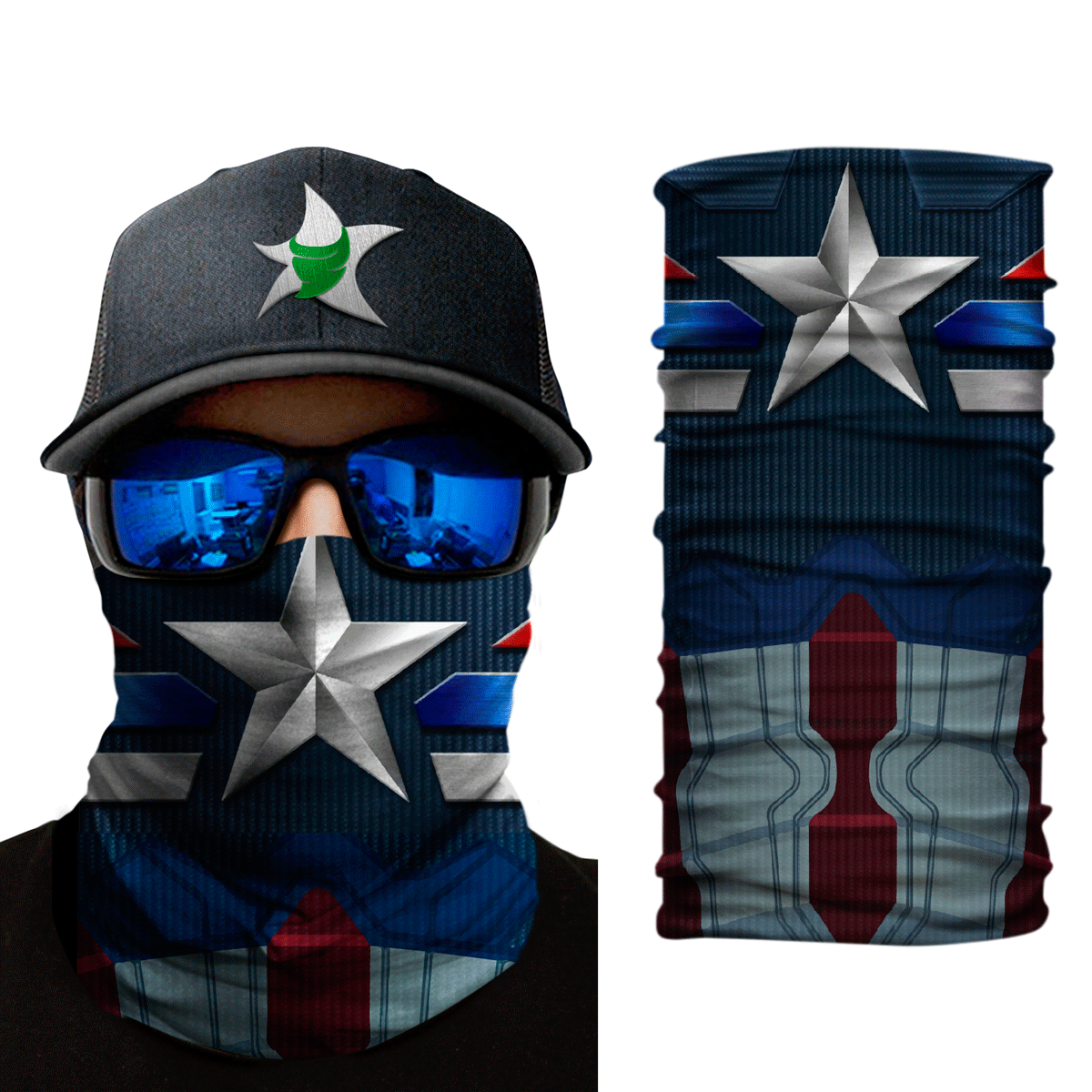 Bandana, Fugaz Store, Multicolor, Capitán America-2