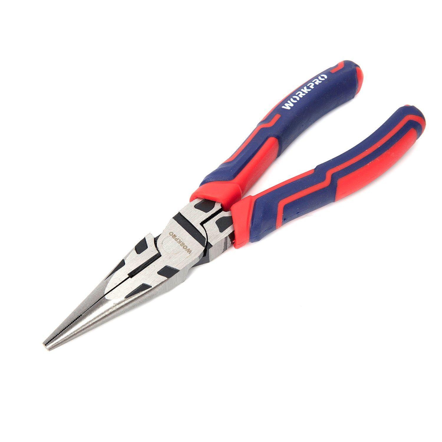 ALICATE PUNTA LARGA CR-V PROFESIONAL 8"-1