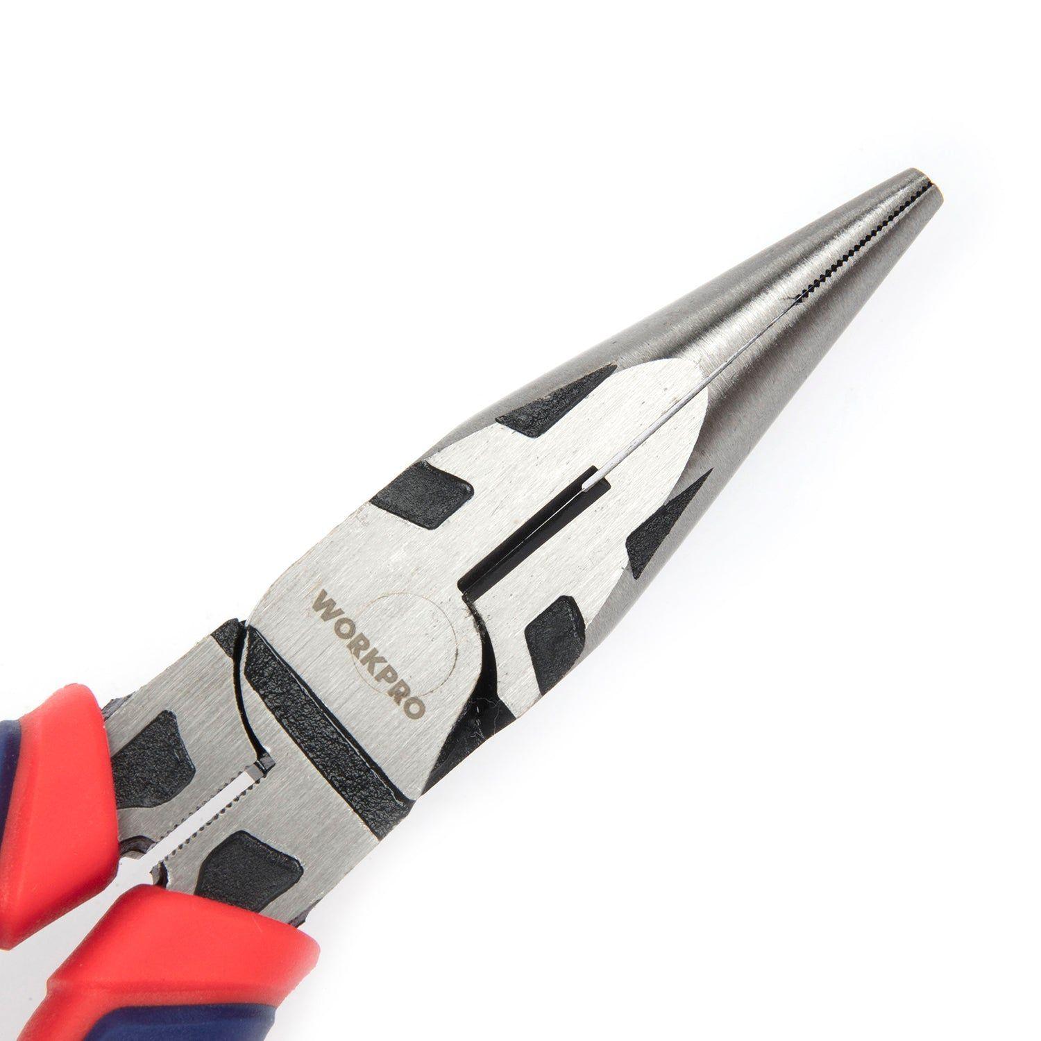 ALICATE PUNTA LARGA CR-V PROFESIONAL 8"-3