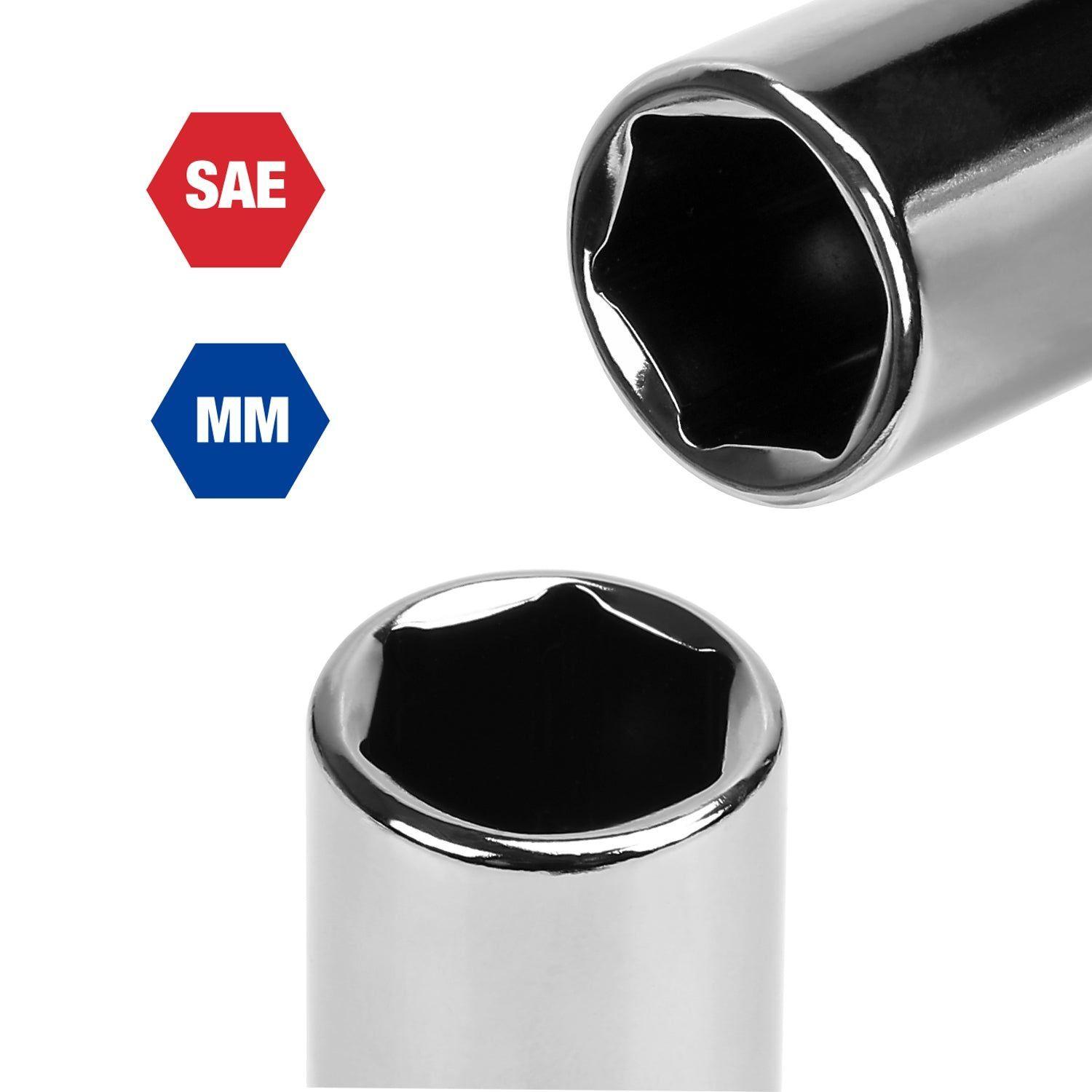 JUEGO SET DE DADOS CON LLAVE CHICHARRA 3/8" 19 PIEZAS-4