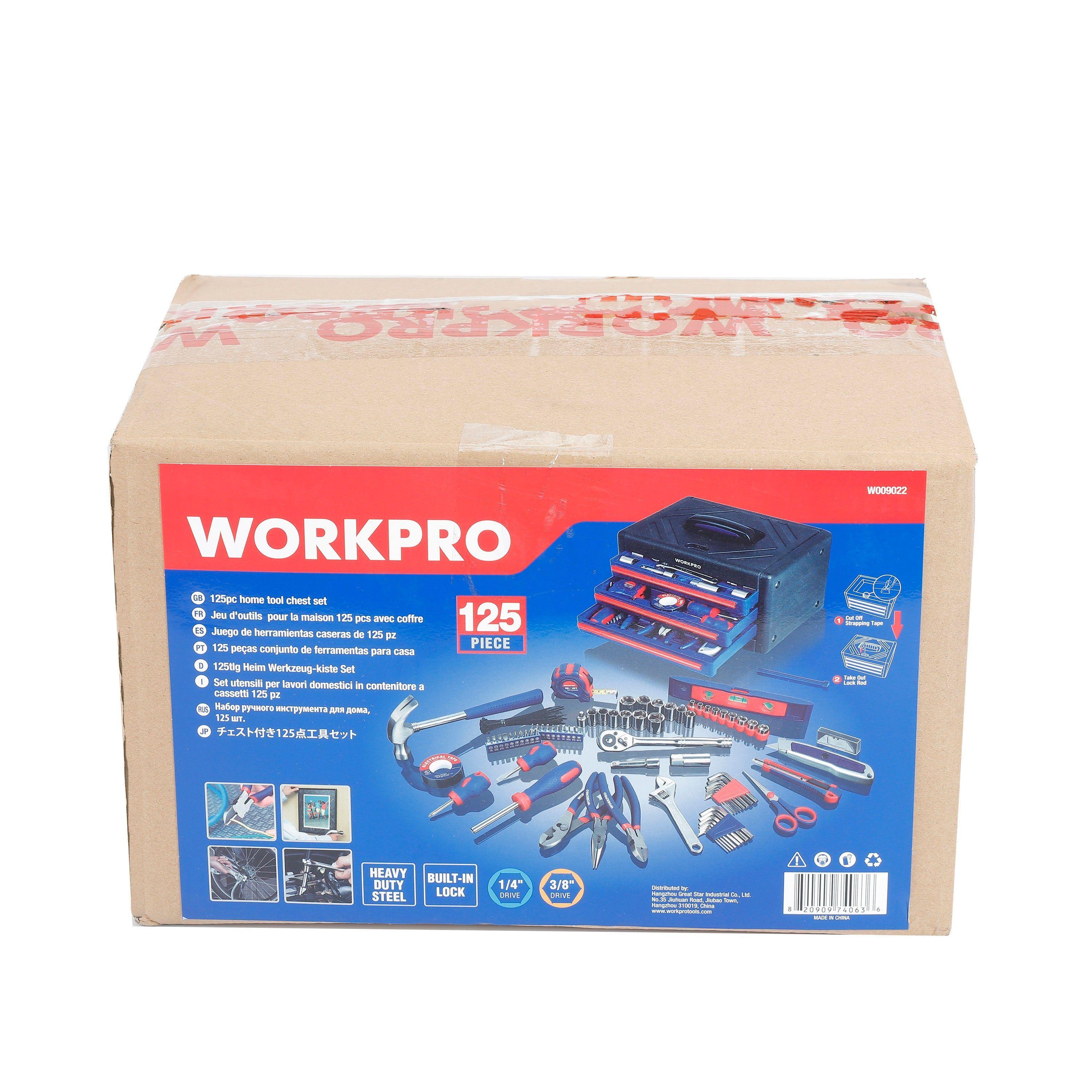 JUEGO SET HERRAMIENTAS MALETÍN 3 COMPARTIMIENTOS 125 PIEZAS-6