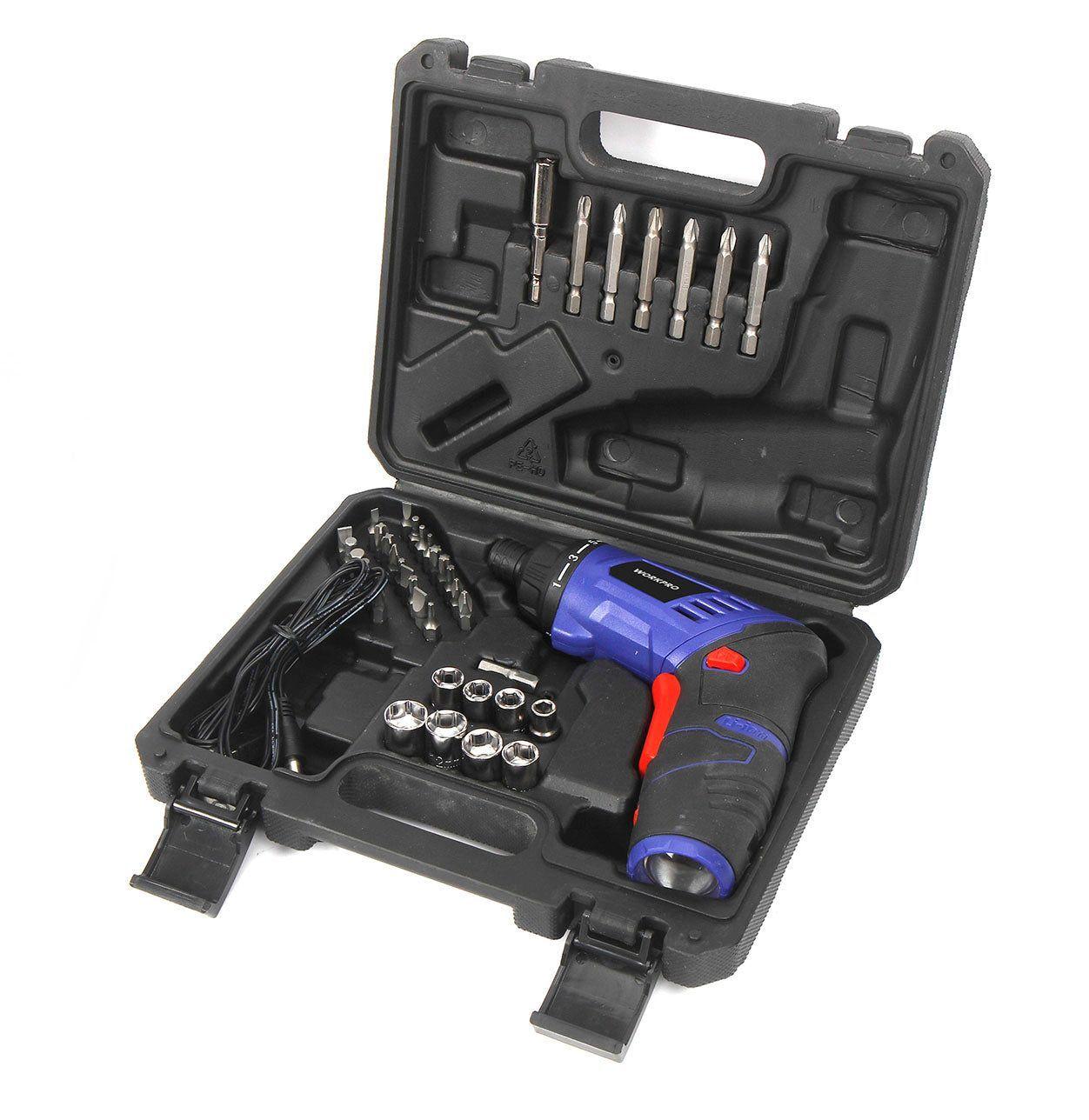 DESTORNILLADOR LITIO ION 4.0V 40 PIEZAS-1