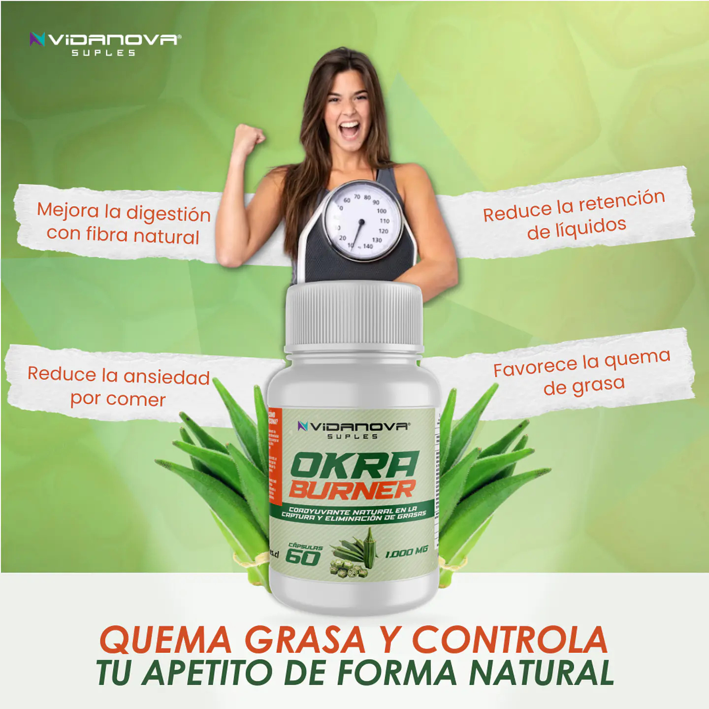 Okra Burner Quema Grasa Natural Control de Apetito-2