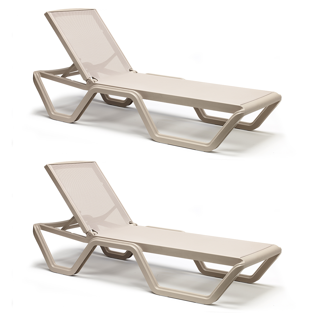 Pack Reposera Vela Beige -0