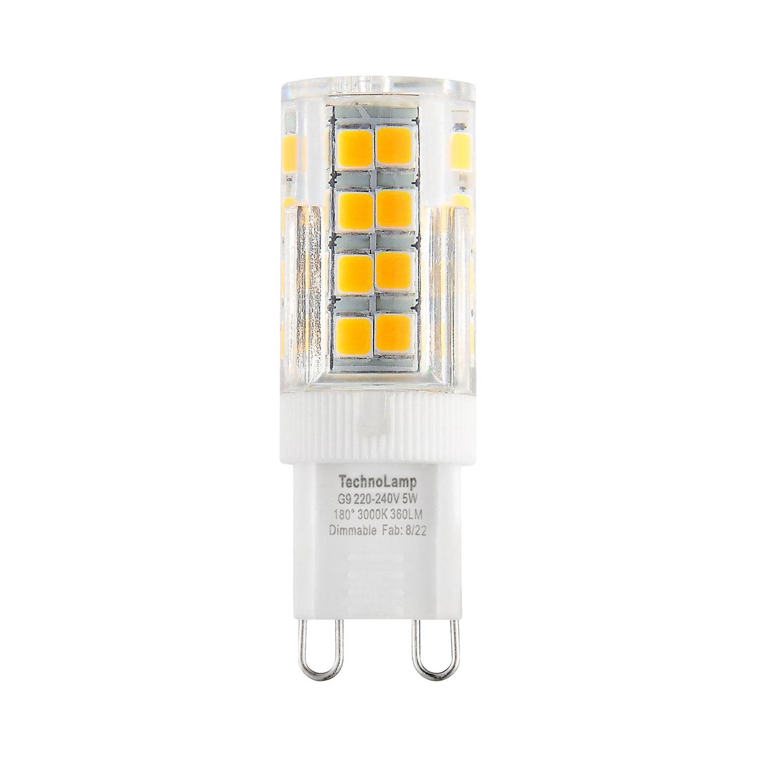 Ampolleta Led Technolamp Luz Calida Dimerizable G9 4w 360° 220v 300lm-0