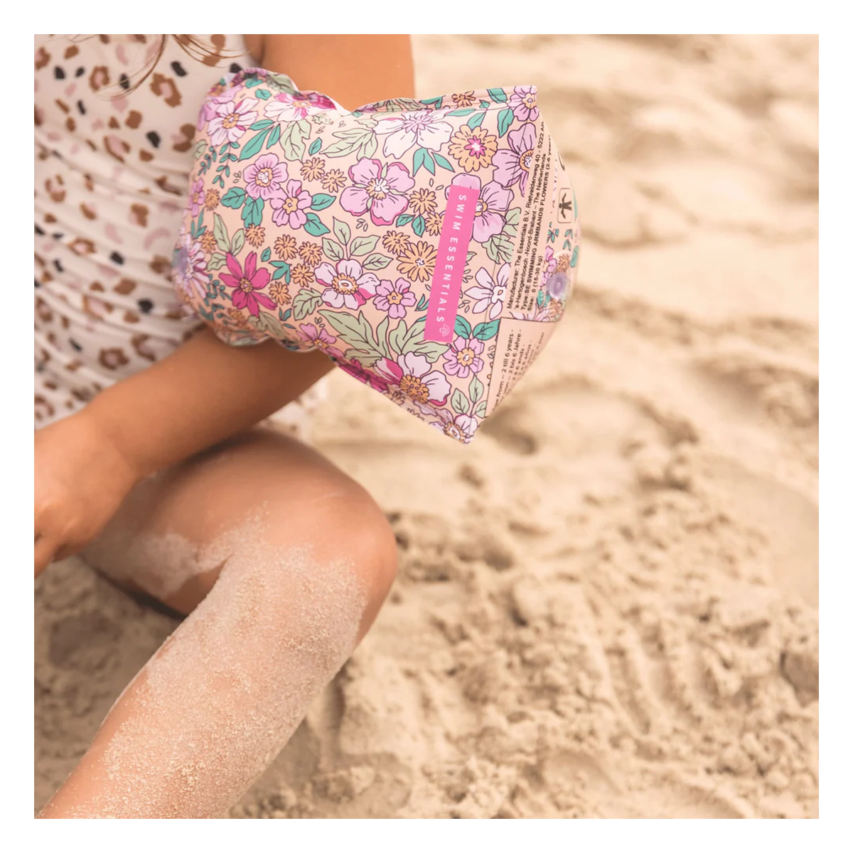 Alitas Flotador Floriadas Swim Essentials-4