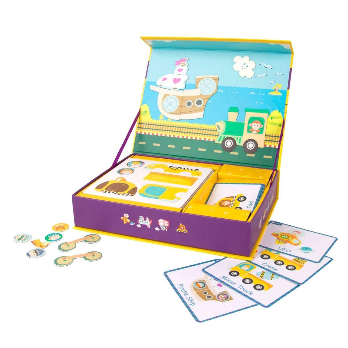 Caja Magnética Transportes y Tráfico Classic World-2