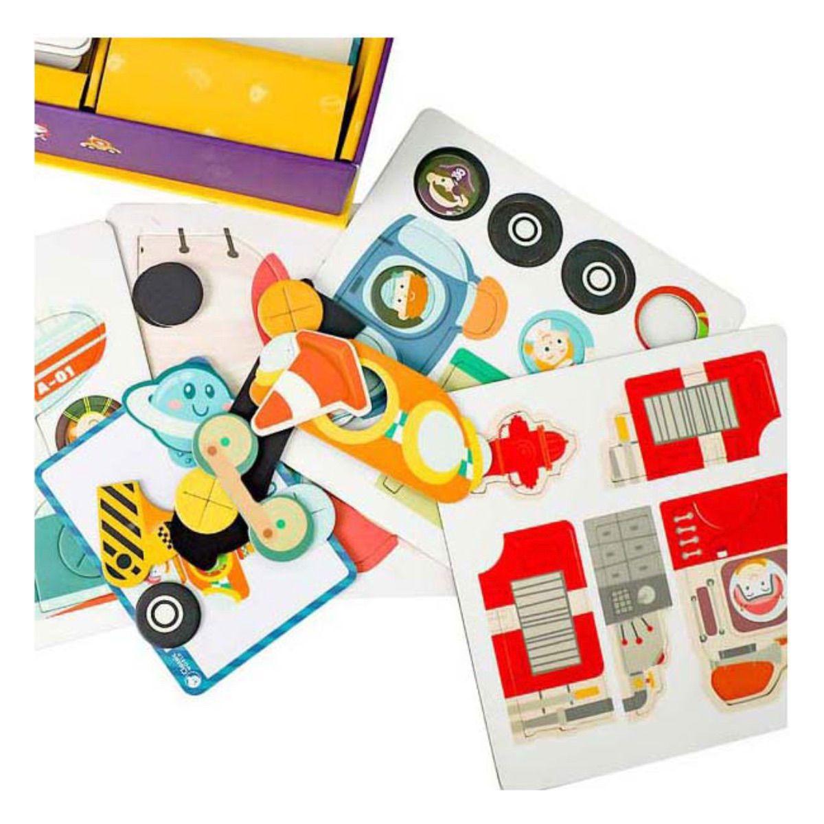 Caja Magnética Transportes y Tráfico Classic World-3