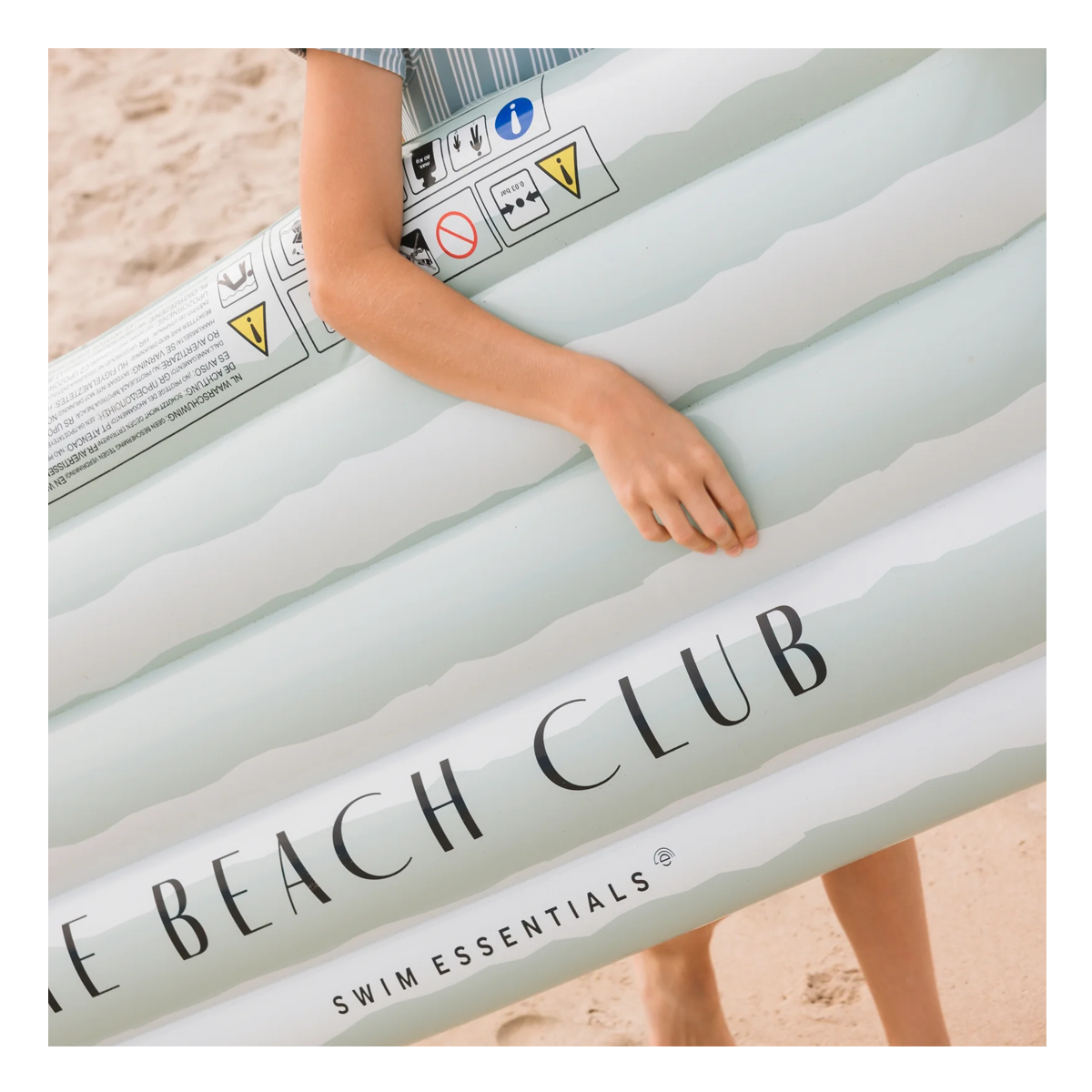 Colchoneta Inflable Resort Stripe Swim Essentials-4