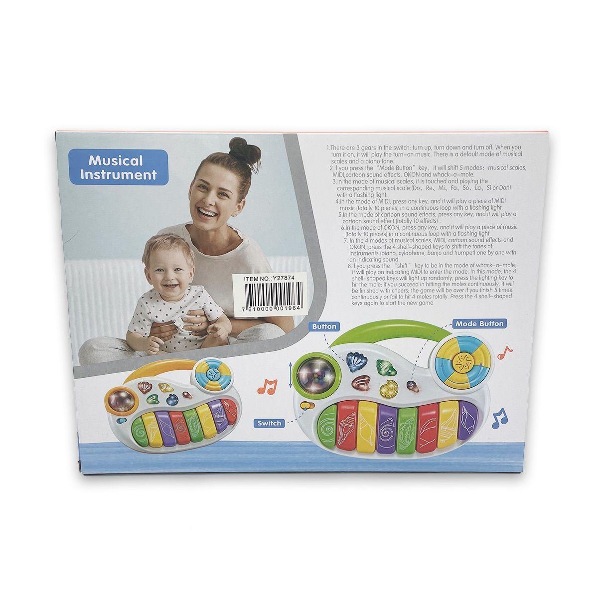 Teclado Musical con Luces y Sonidos Magnetics-3