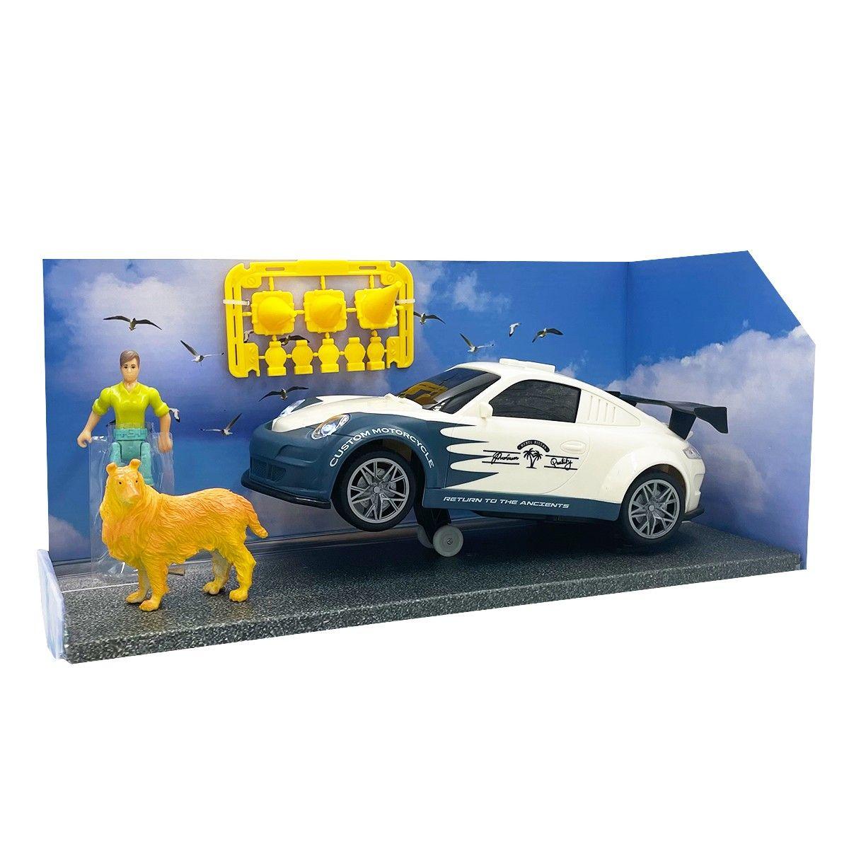 Auto Deportivo Playa con Efectos, Luz y Sonido Magnetics-2