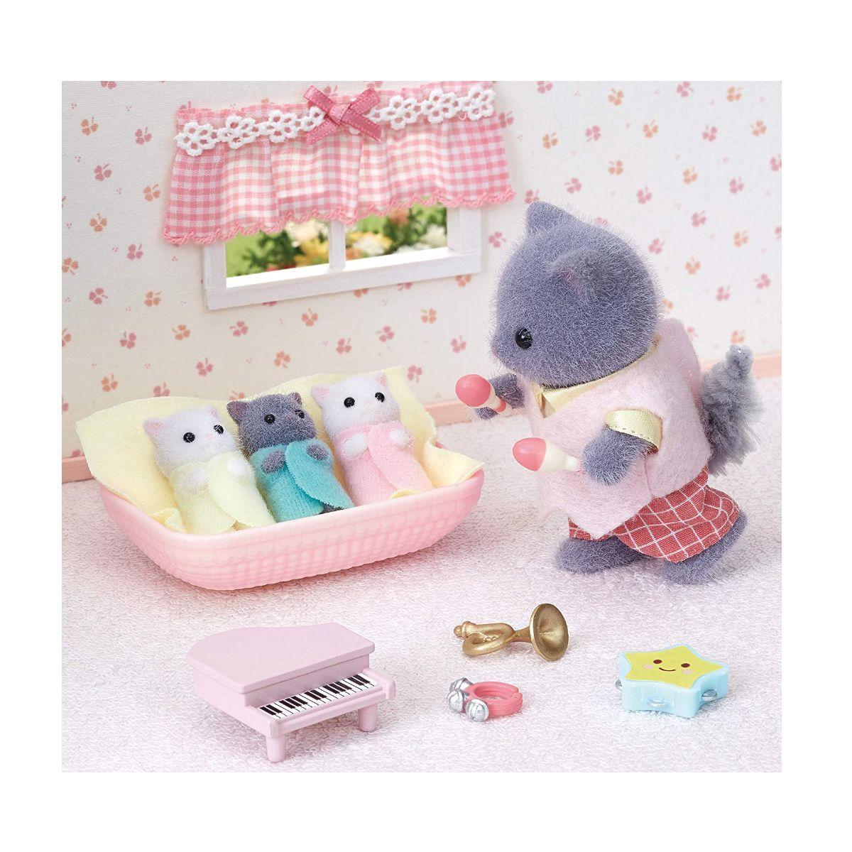 Trillizos Gato Persa Sylvanian Families-2