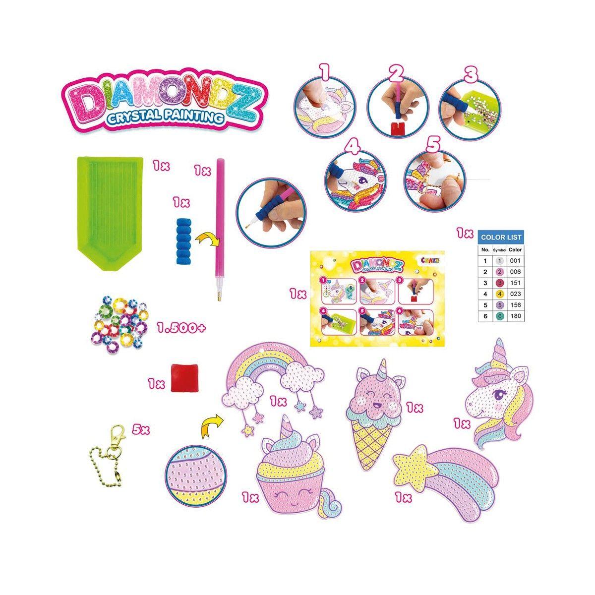 Llaveros Unicornio Diamondz Craze-3