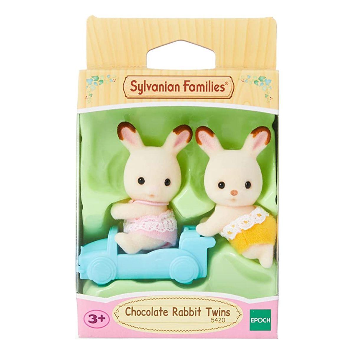 Mellizos Conejos Chocolate Sylvanian Families-0