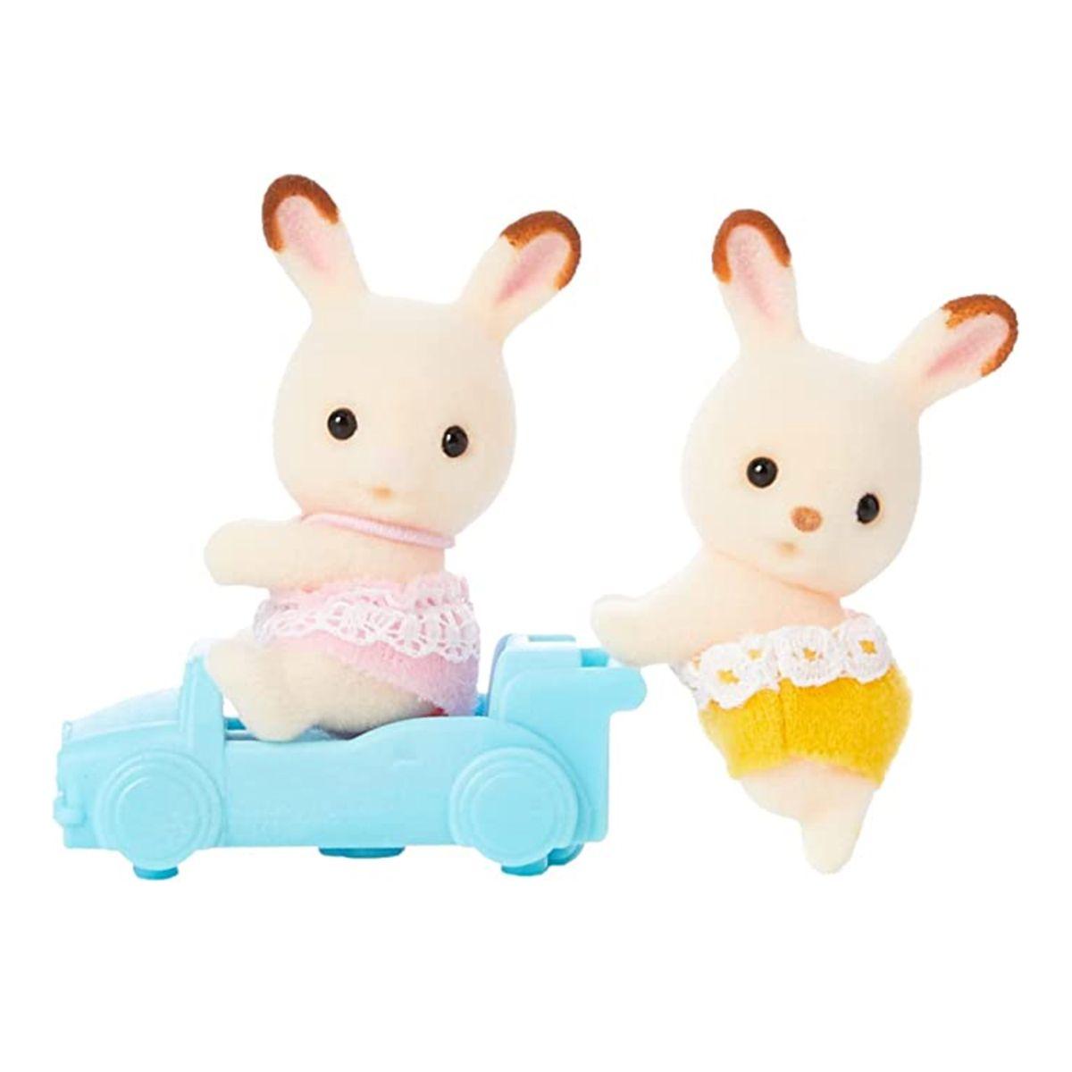Mellizos Conejos Chocolate Sylvanian Families-1