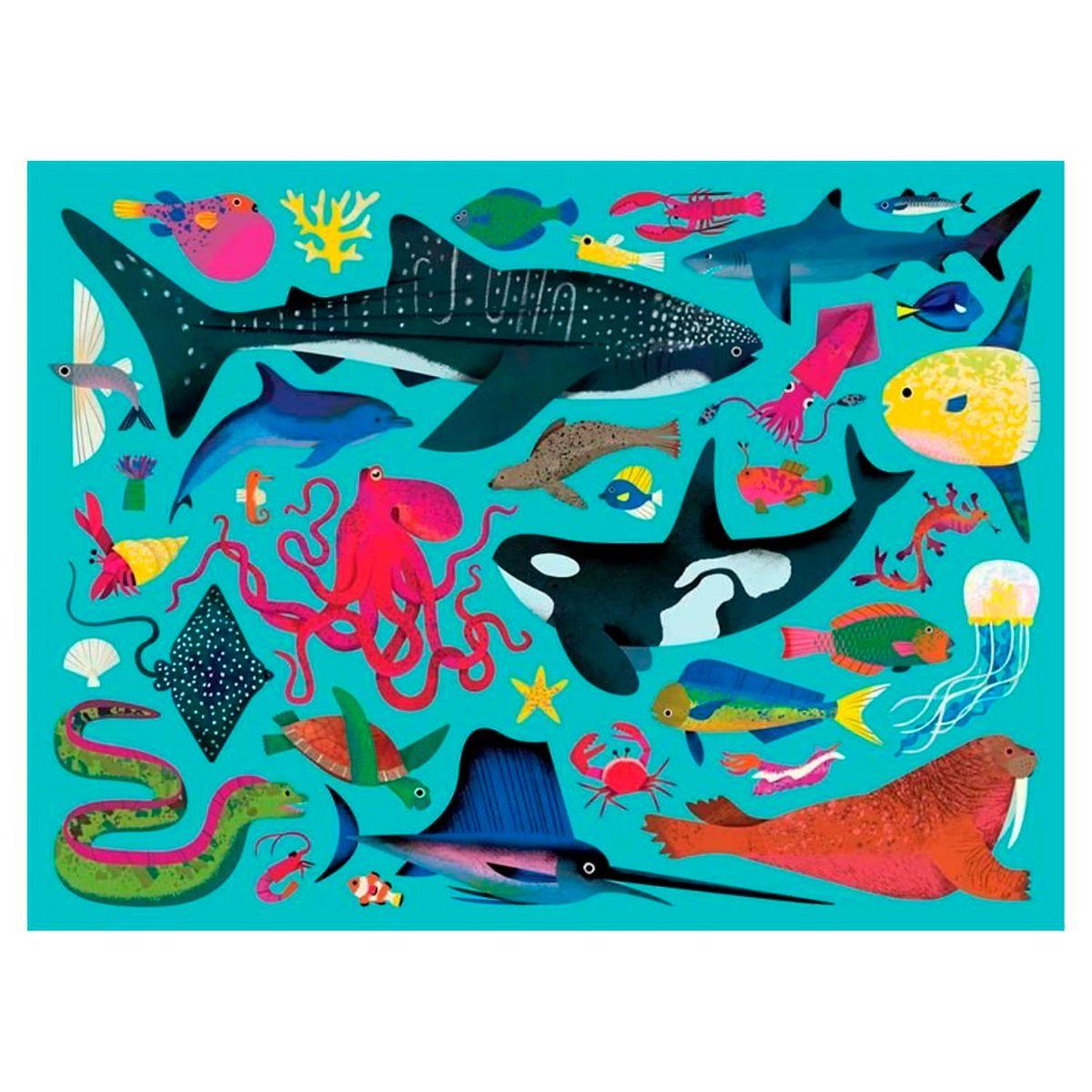 Puzzle Animales del Mar Crocodile Creek 500 Piezas-1