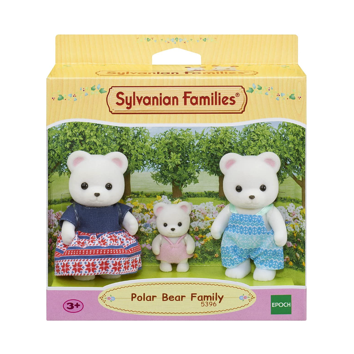 Familia Oso Polar Sylvanian Families-0
