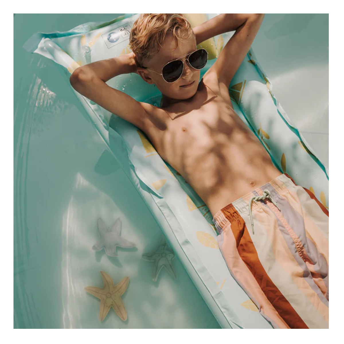 Colchoneta Inflable Limòn Swim Essentials-4