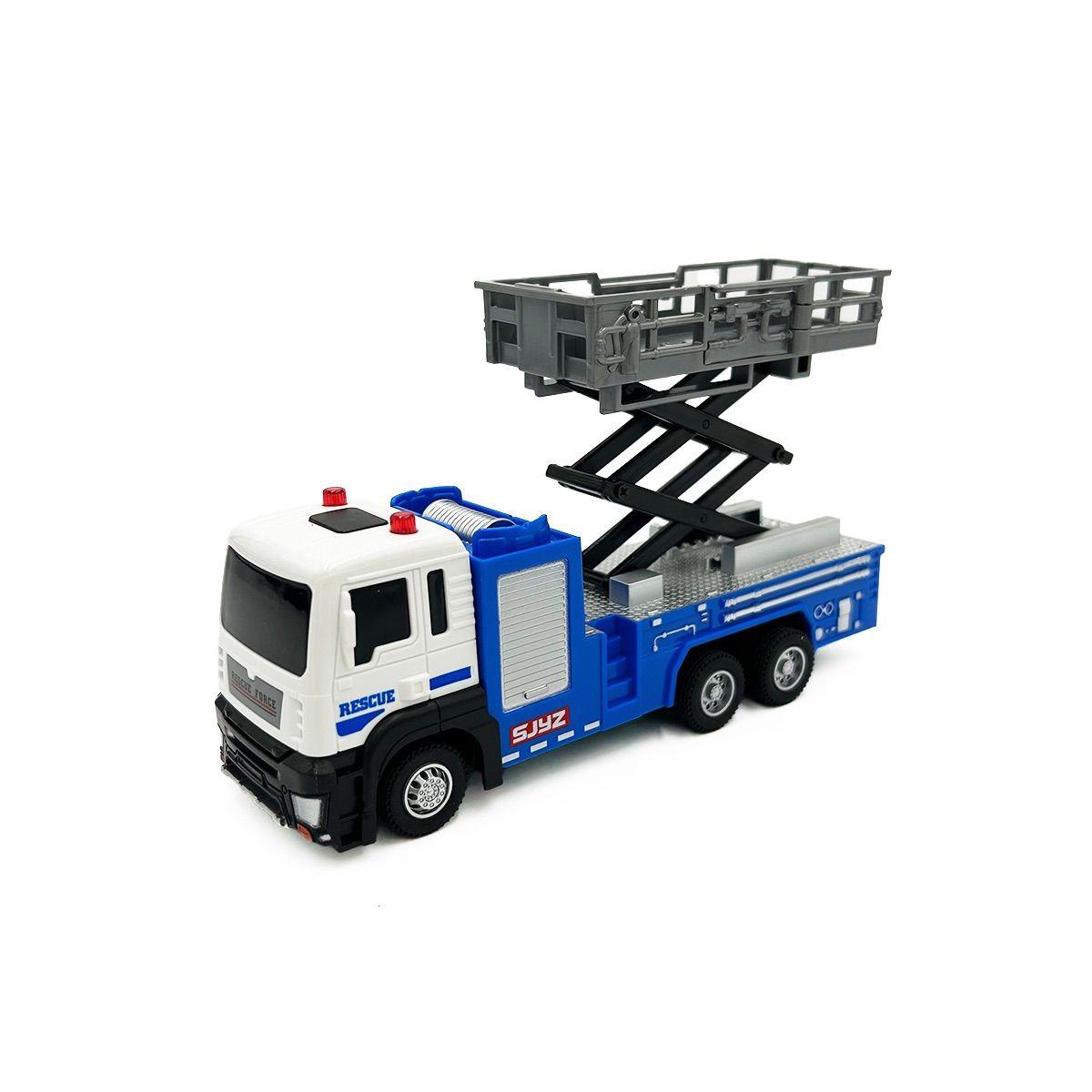 Camión de Rescate a Fricción con Luces y Sonidos Magnetics-3